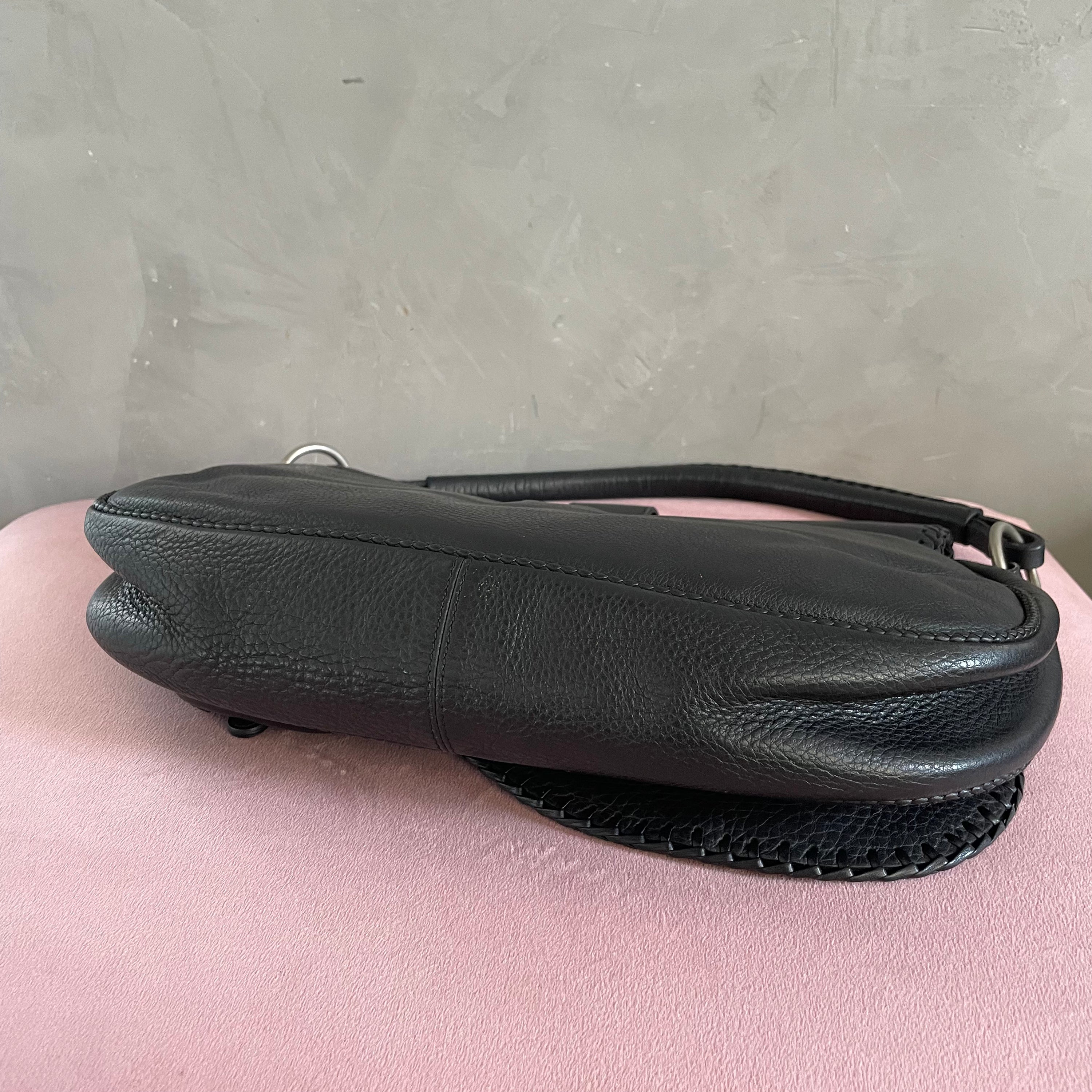 Christian Dior Saddle Gaucho Shoulder Bag