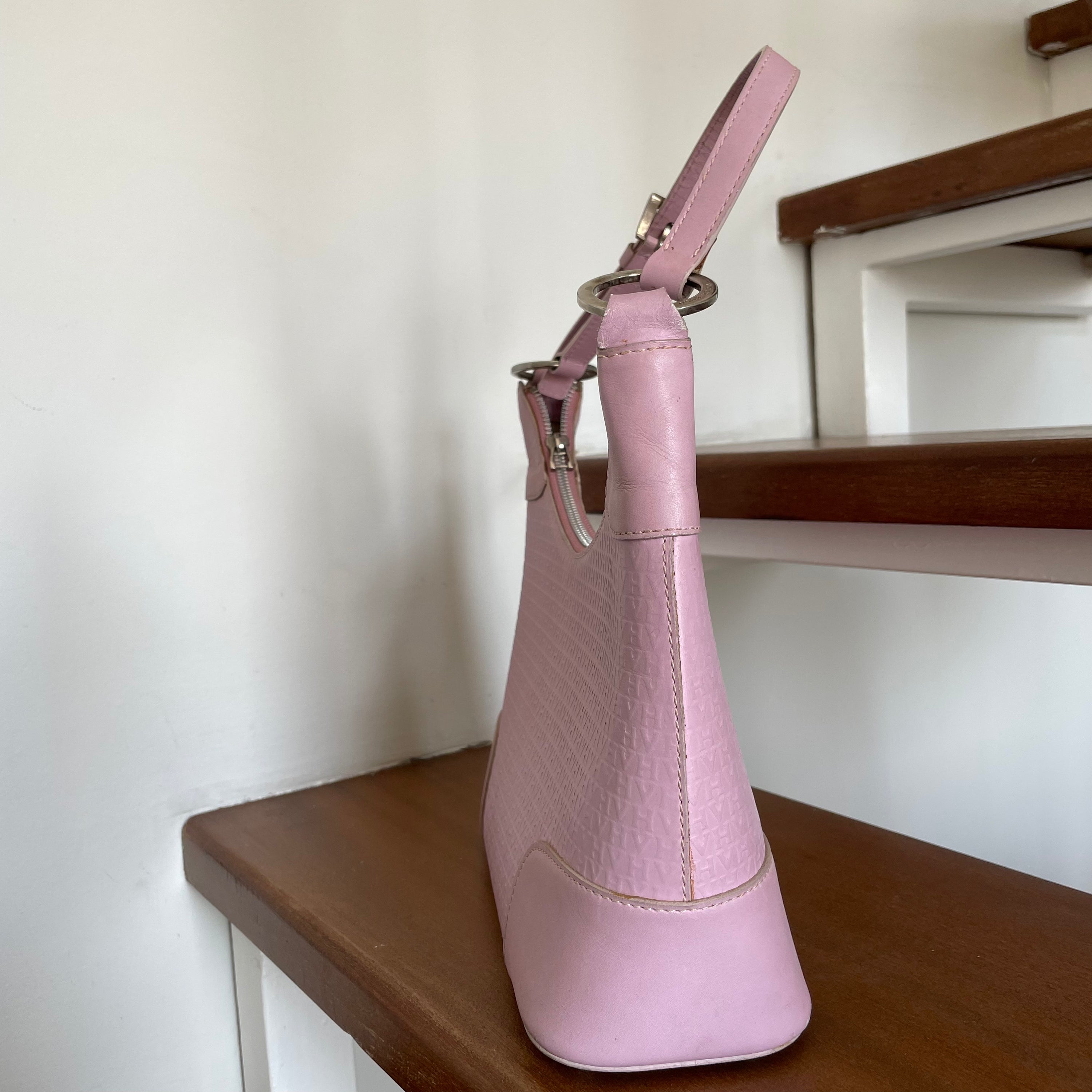 Victor Hugo Pink Shoulder Bag