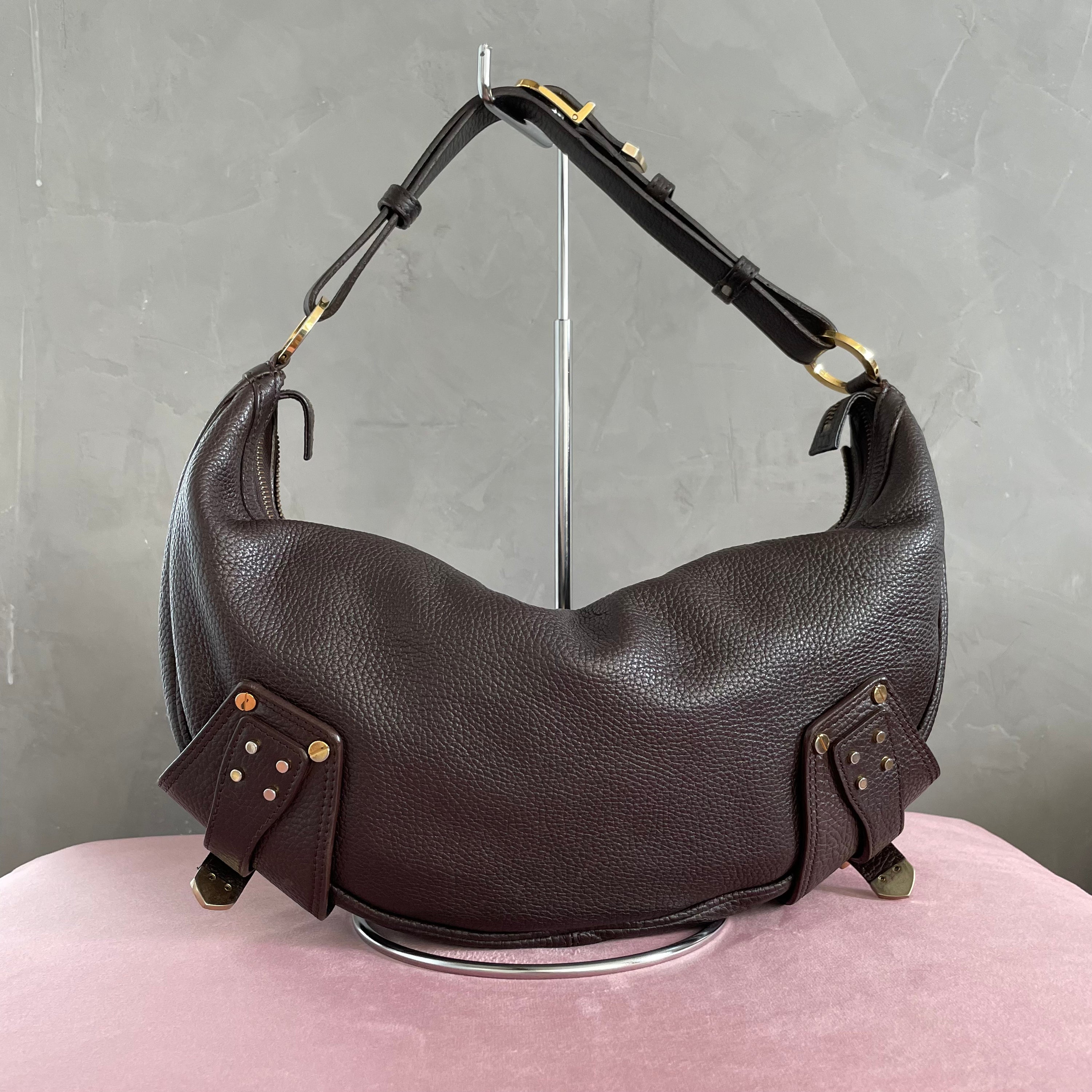 Versace Half Moon Medusa Bag
