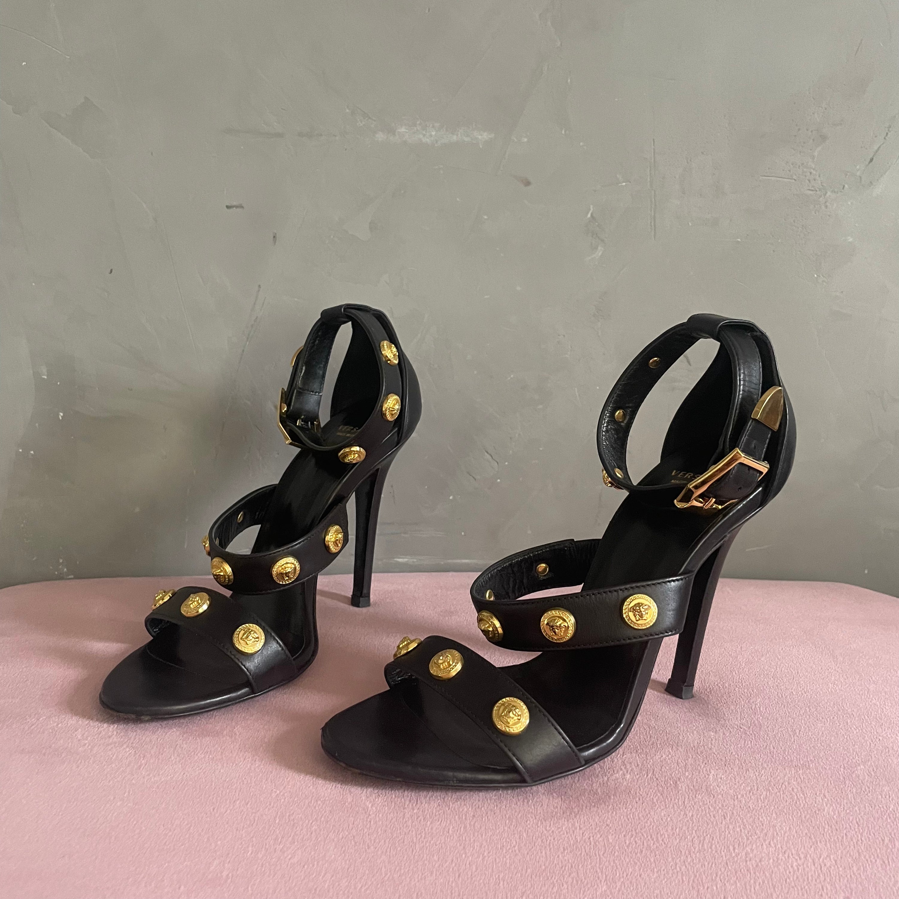 Versace Medusa Heels