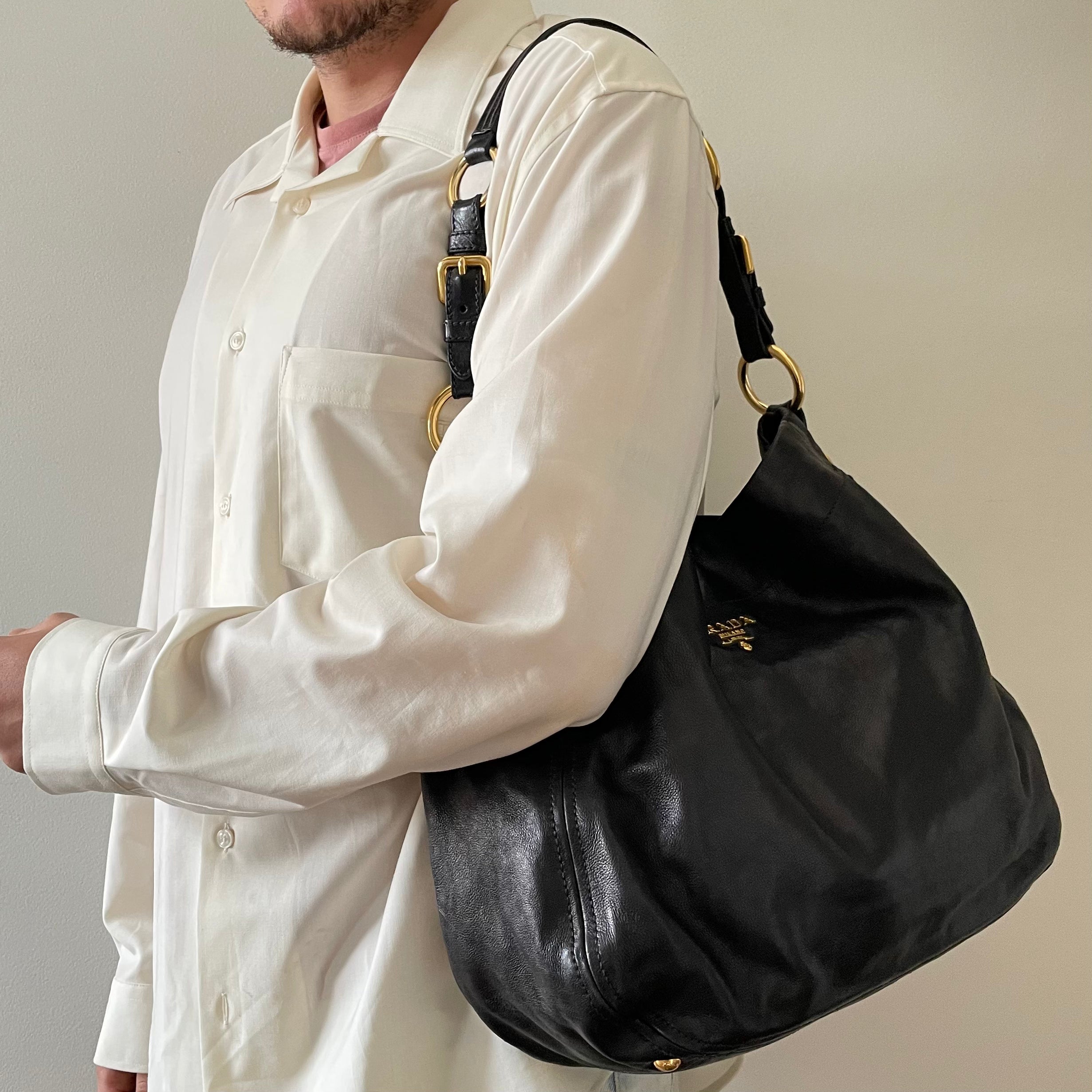 Prada Leather Shoulder Bag