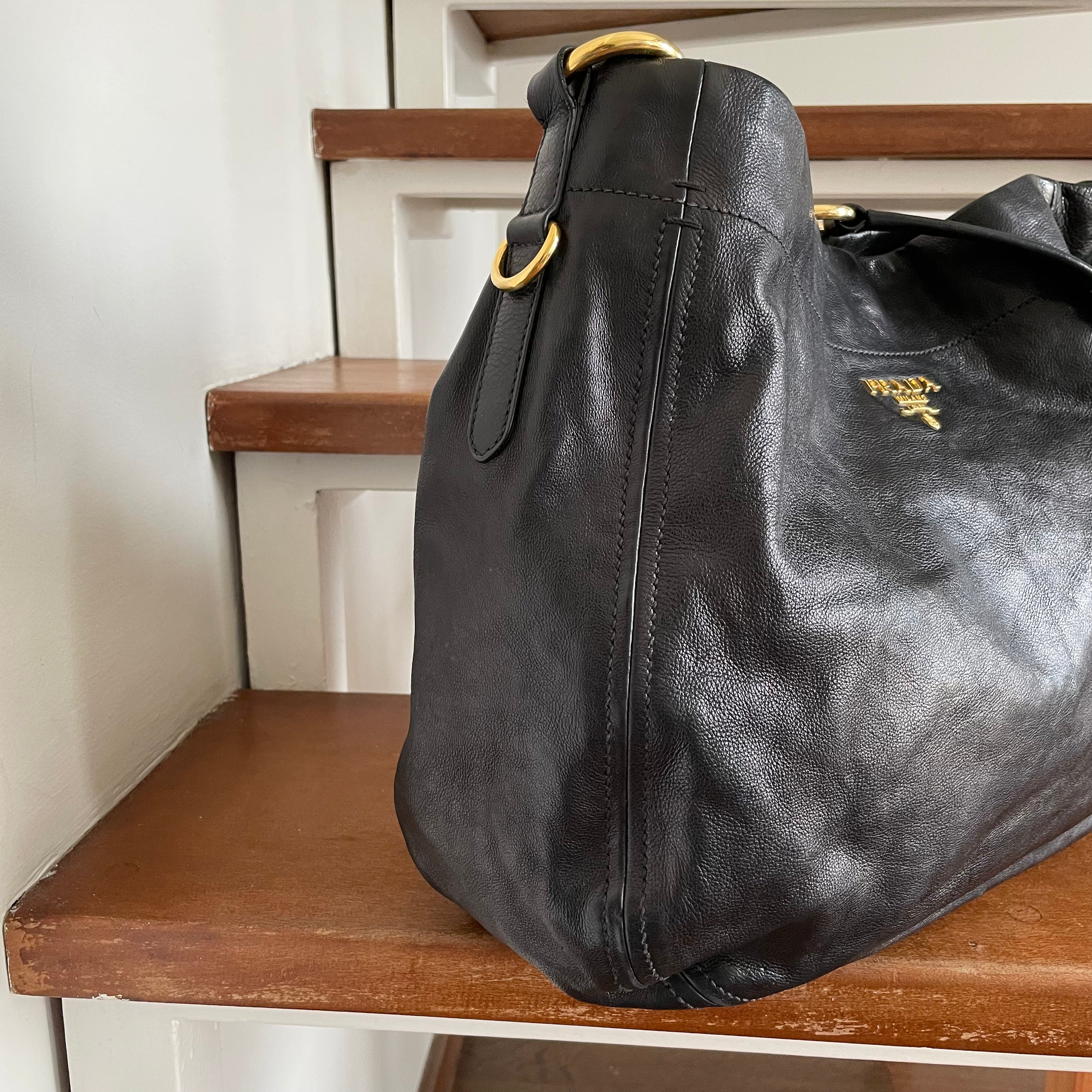 Prada Leather Shoulder Bag