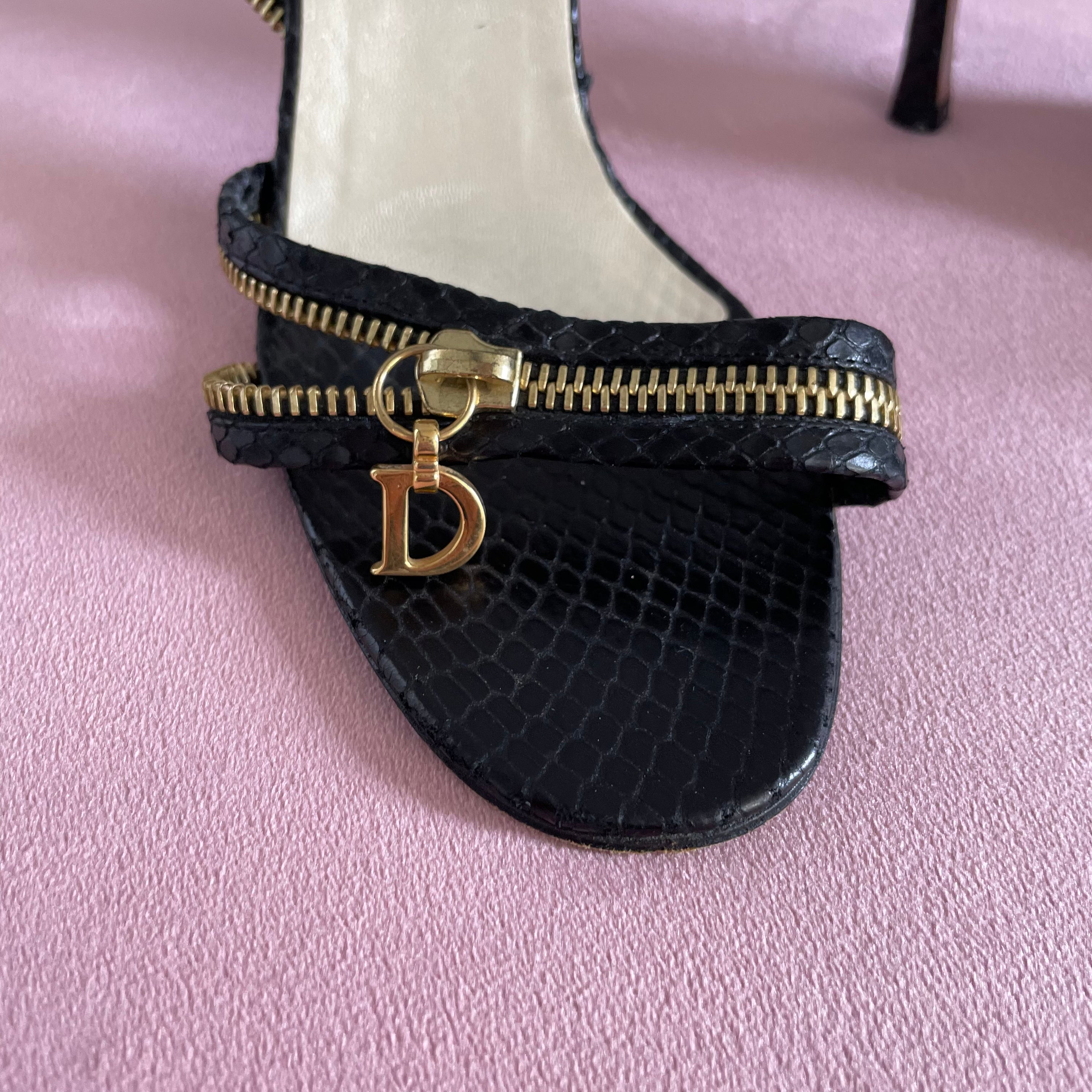 Dior Zipper Heels