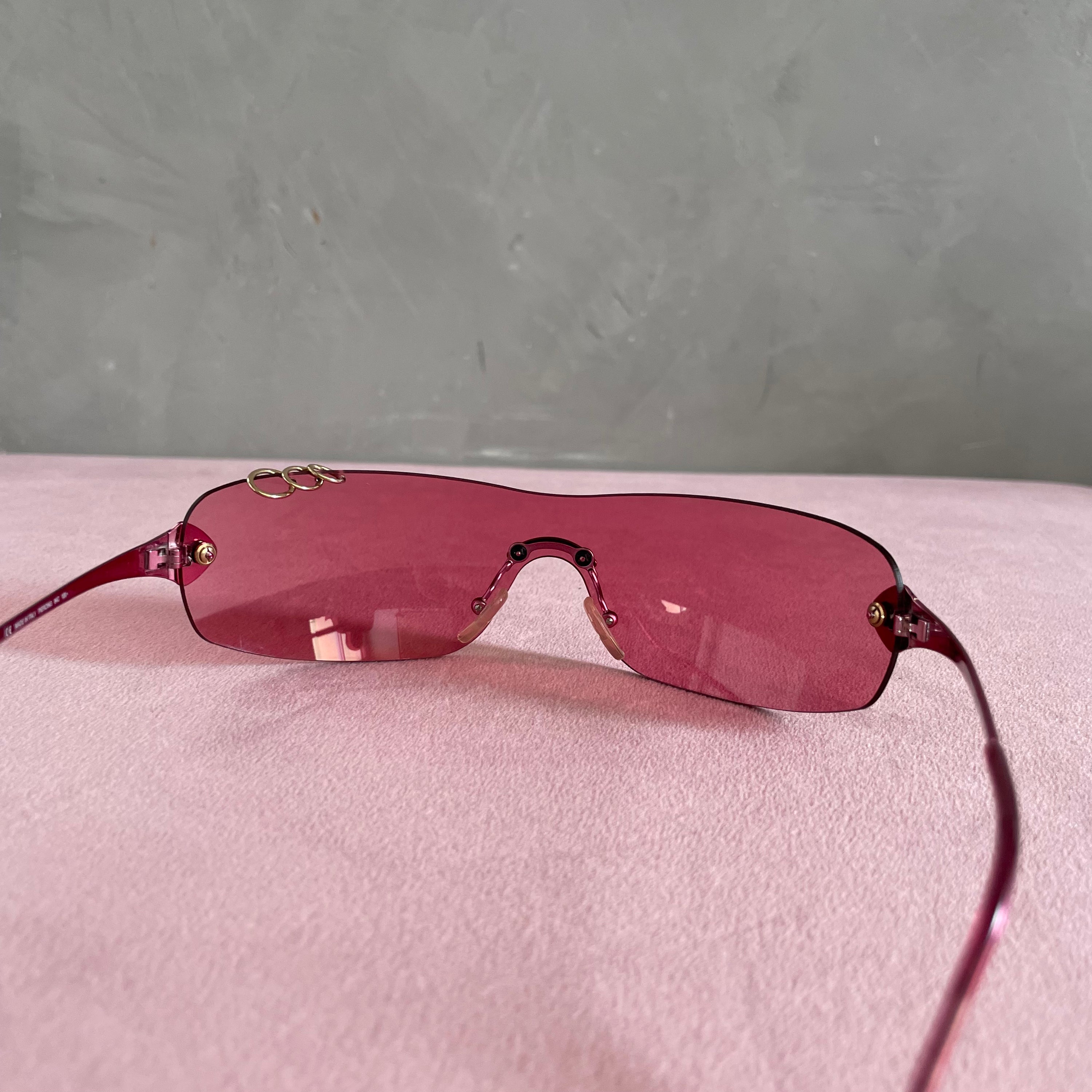 Christian Dior Piercing Pink Sunglasses