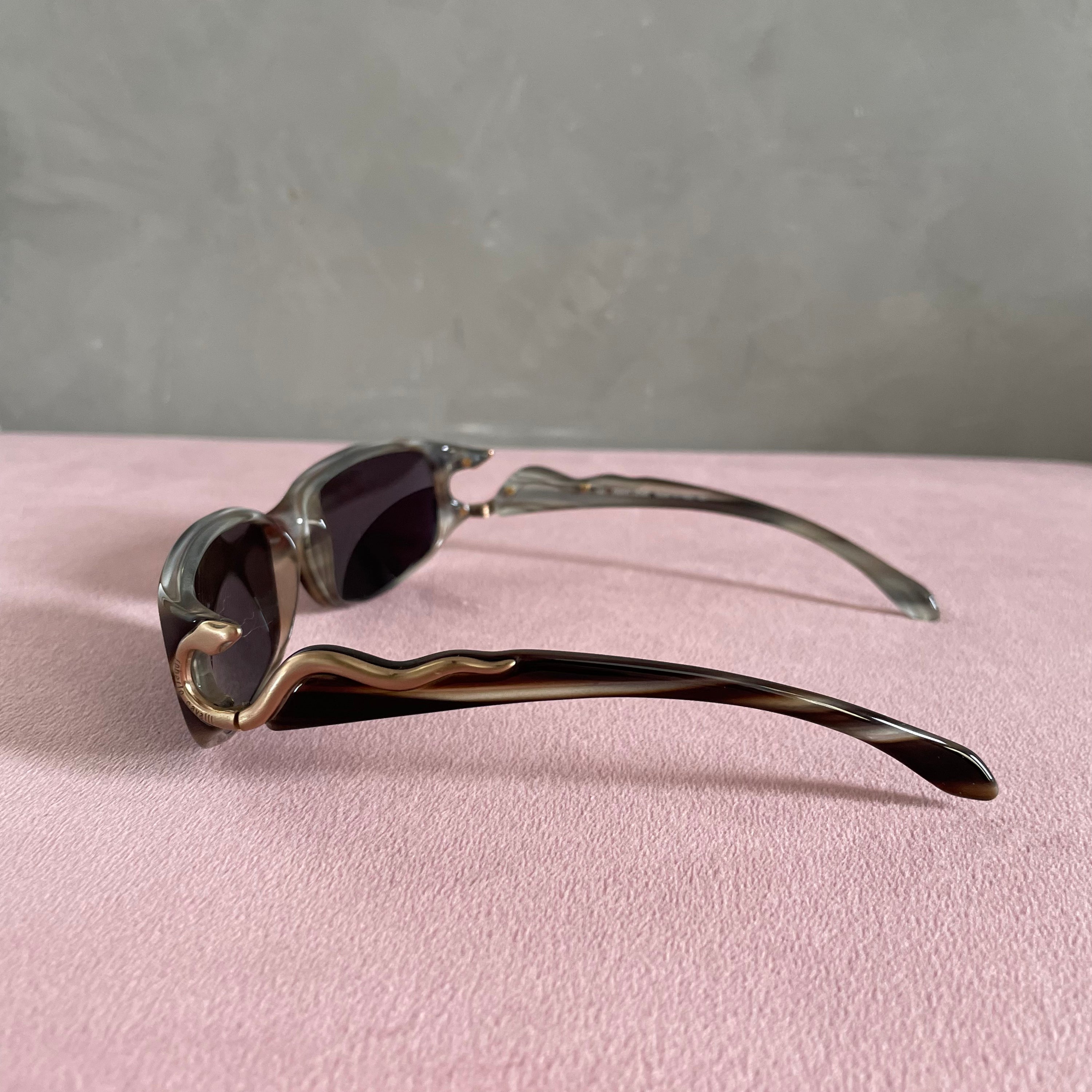 Roberto Cavalli 102S Snake Sunglasses