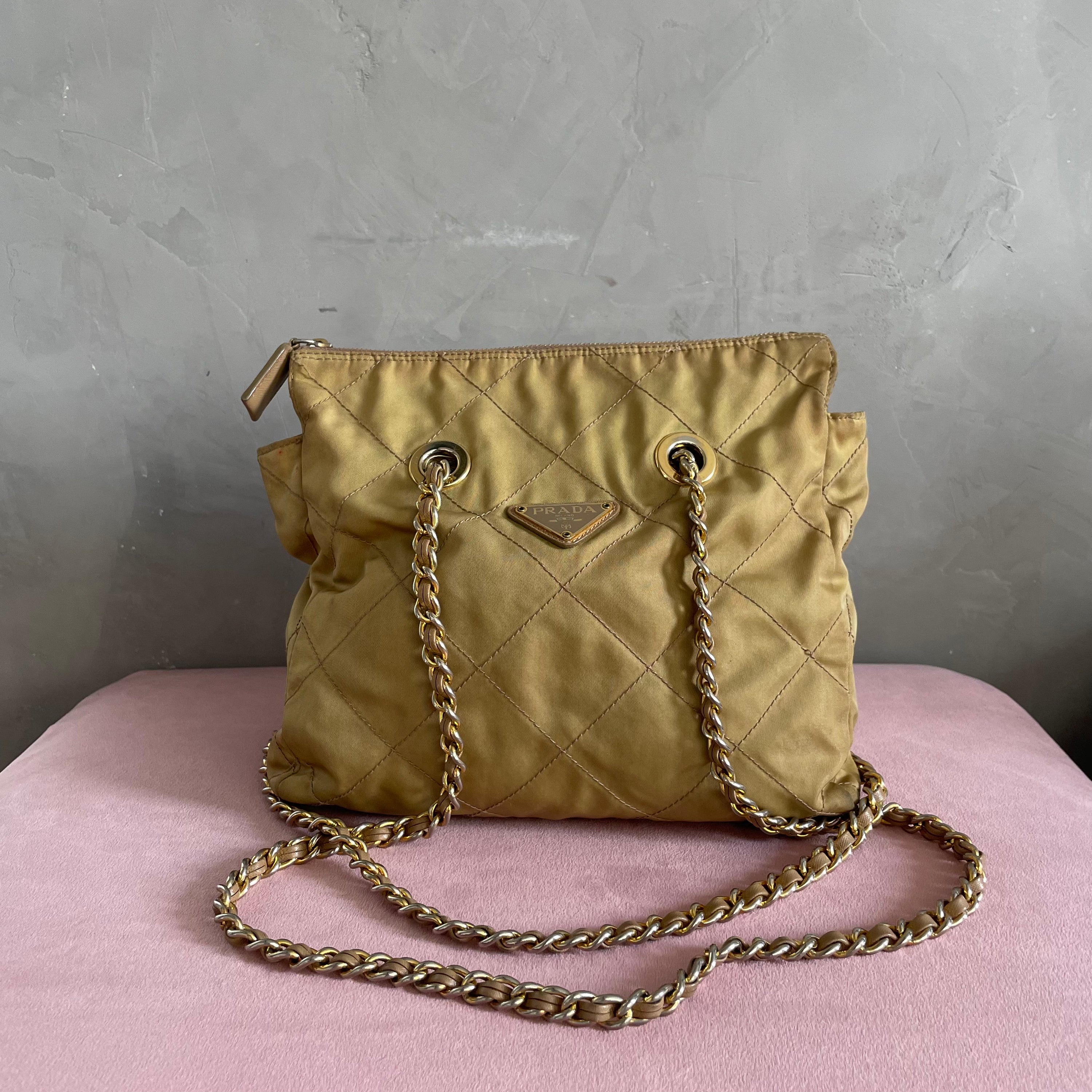Prada Nylon Quilted Bag