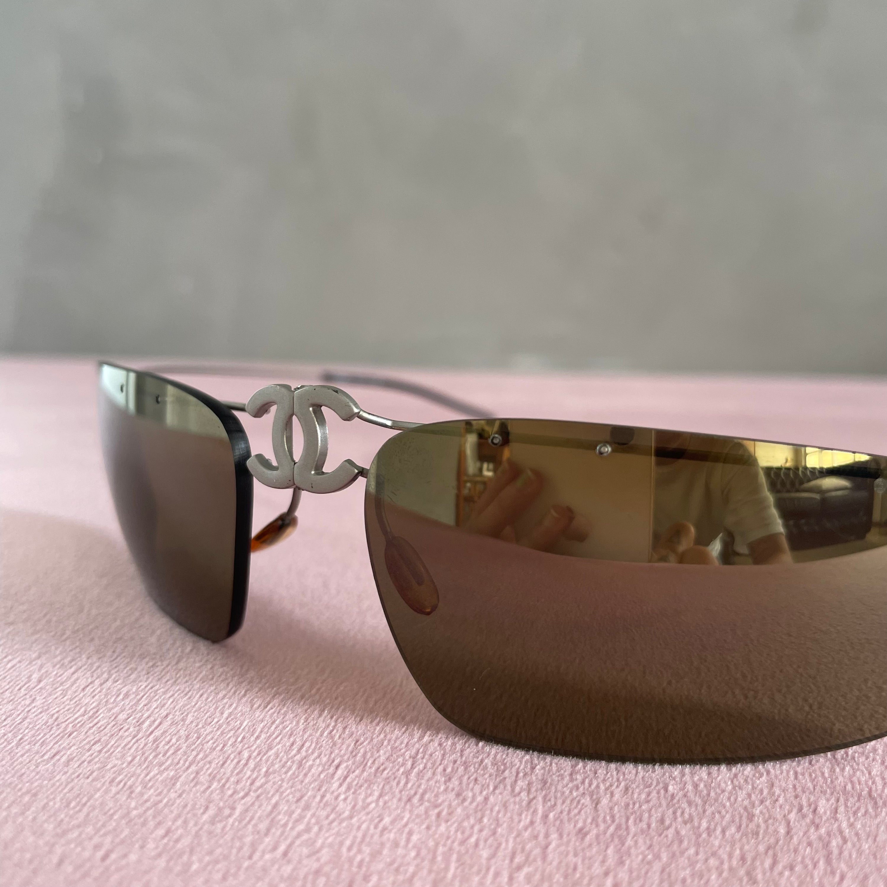Chanel Logo Sunglasses