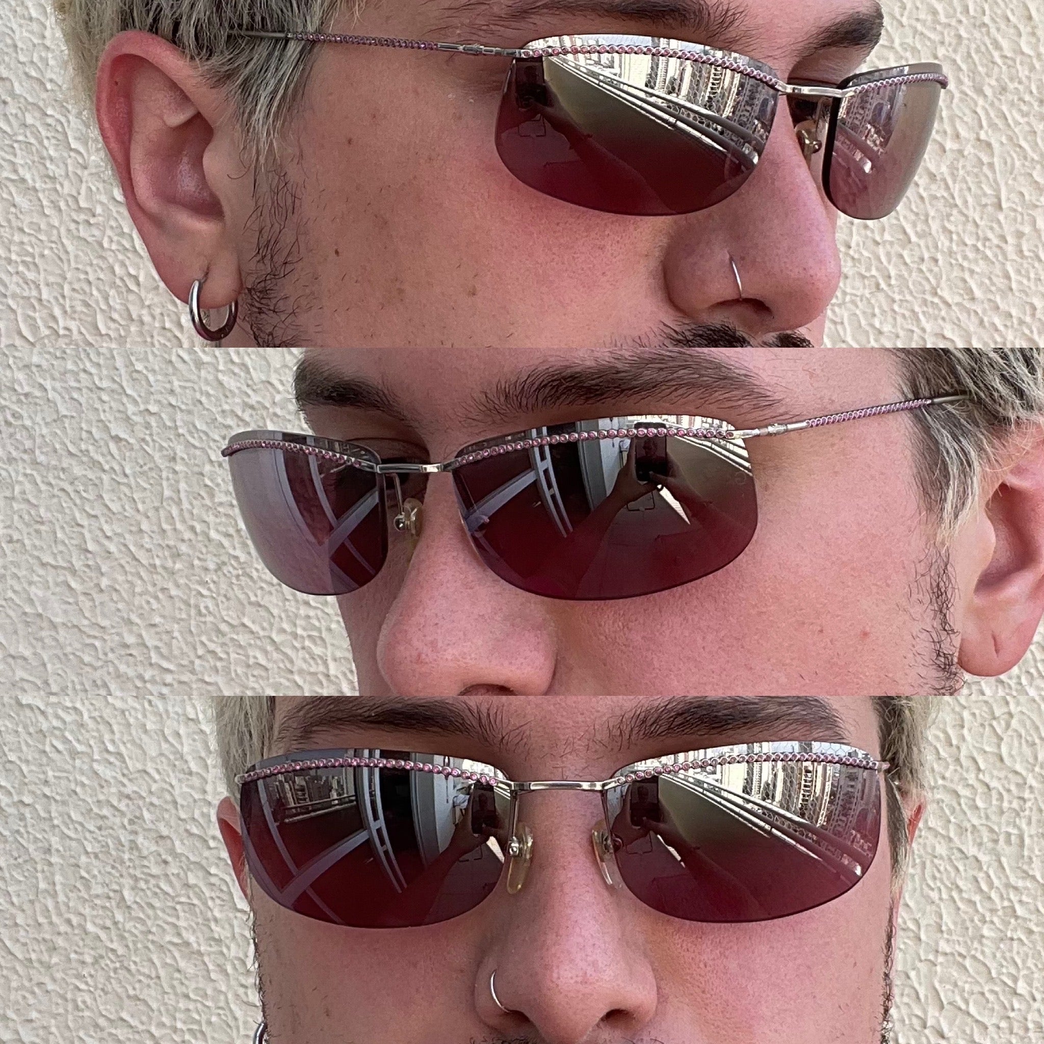 Giorgio Armani Pink Sunglasses