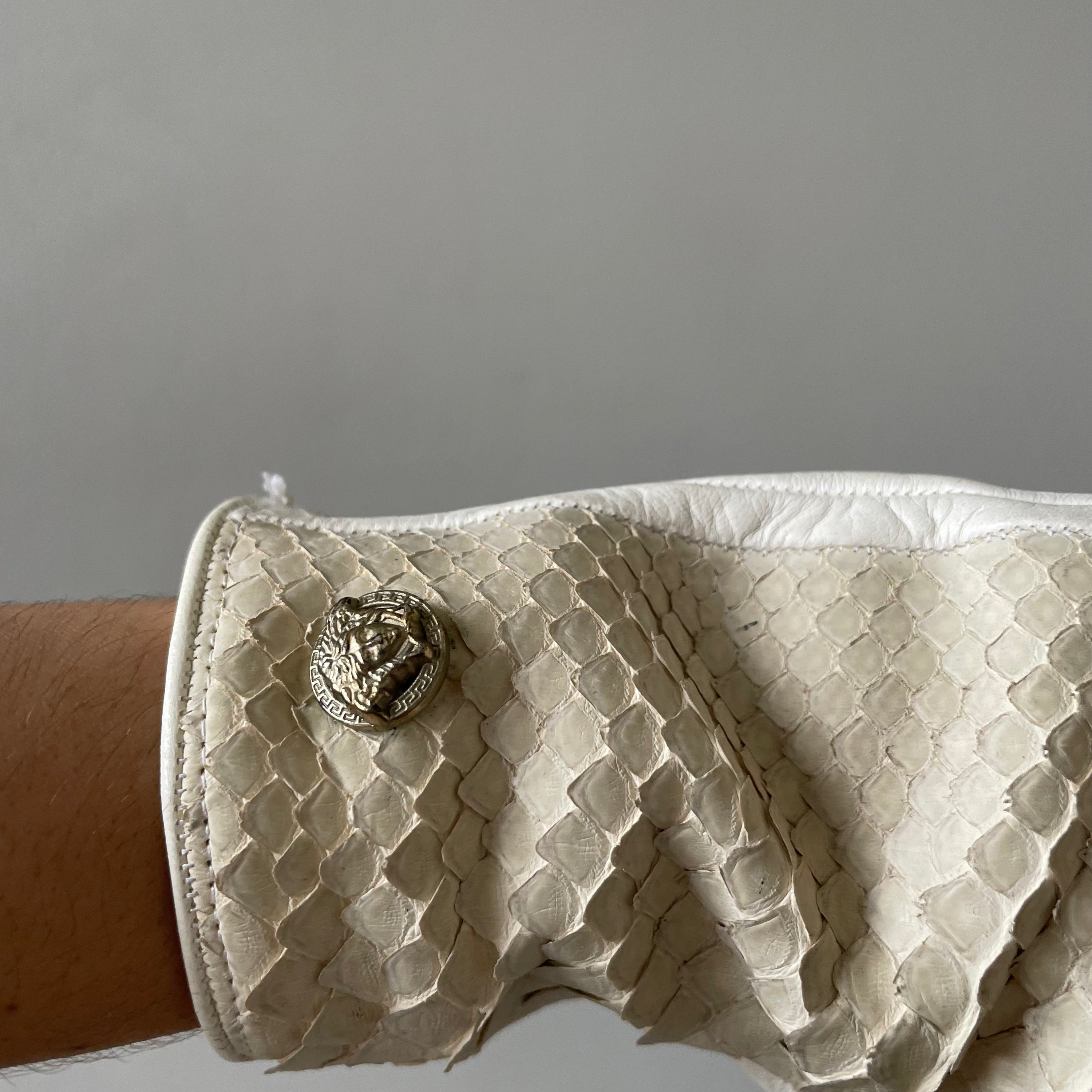Versace Phyton Gloves