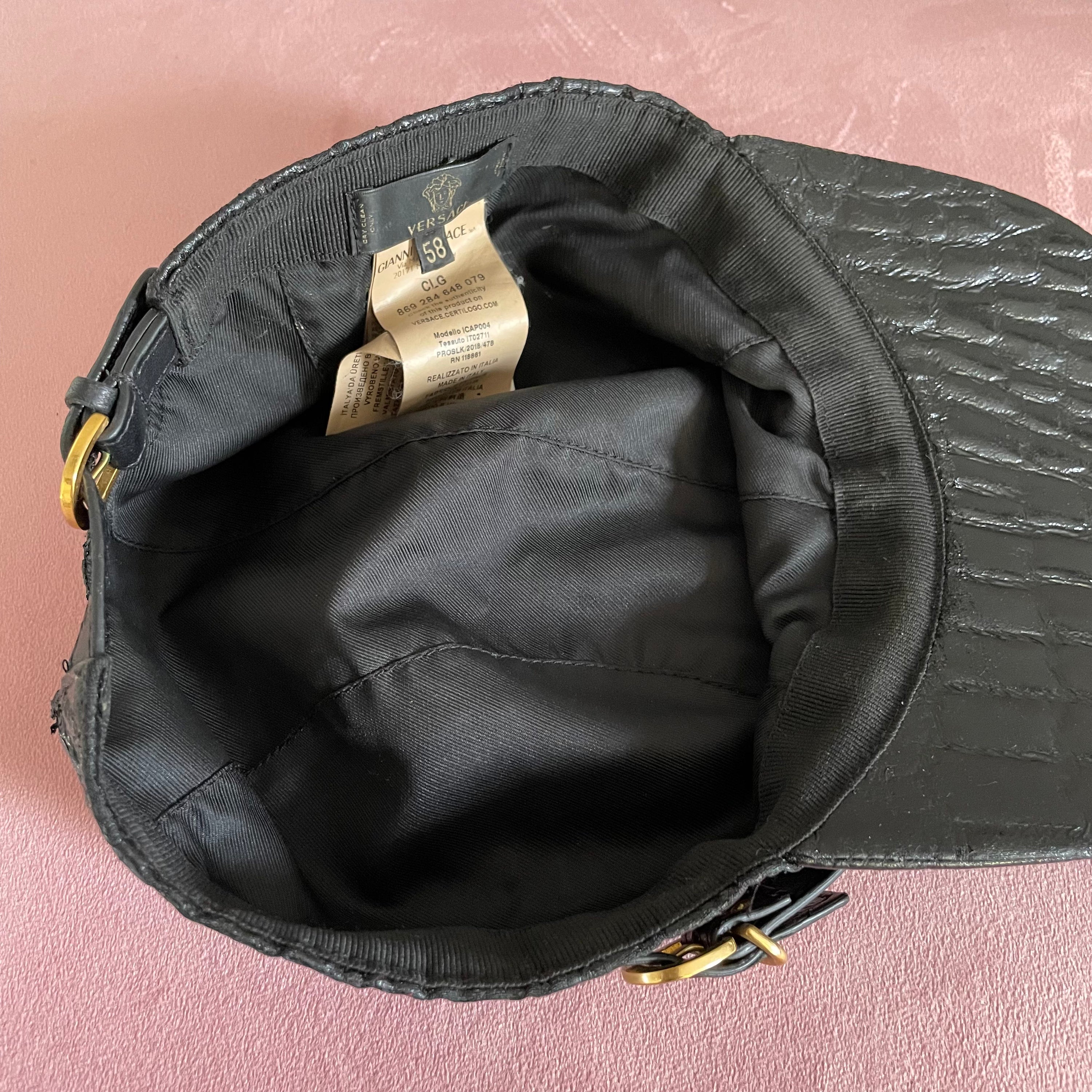 Versace Medusa Cap