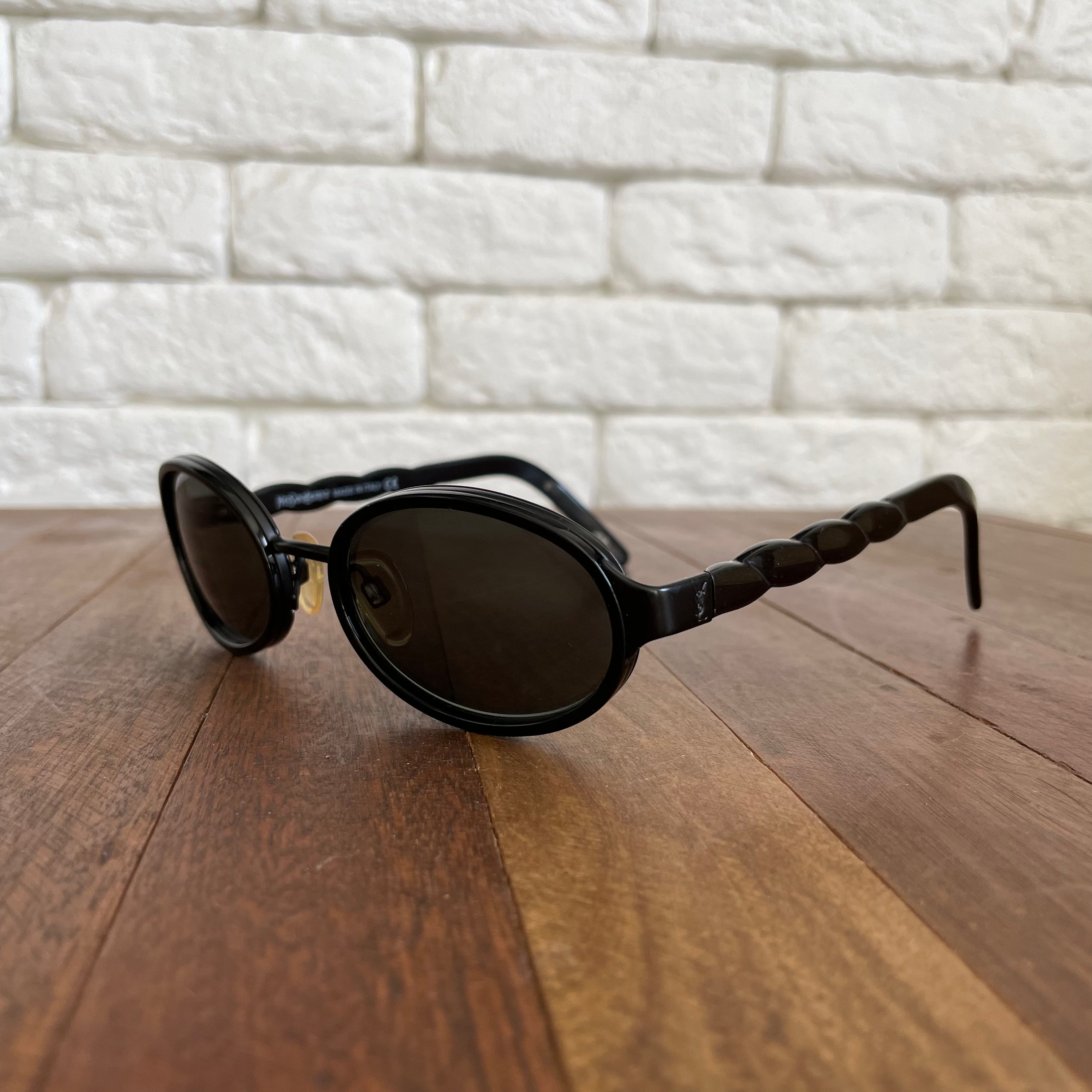 Yves Saint Laurent 6075 Black Sunglasses