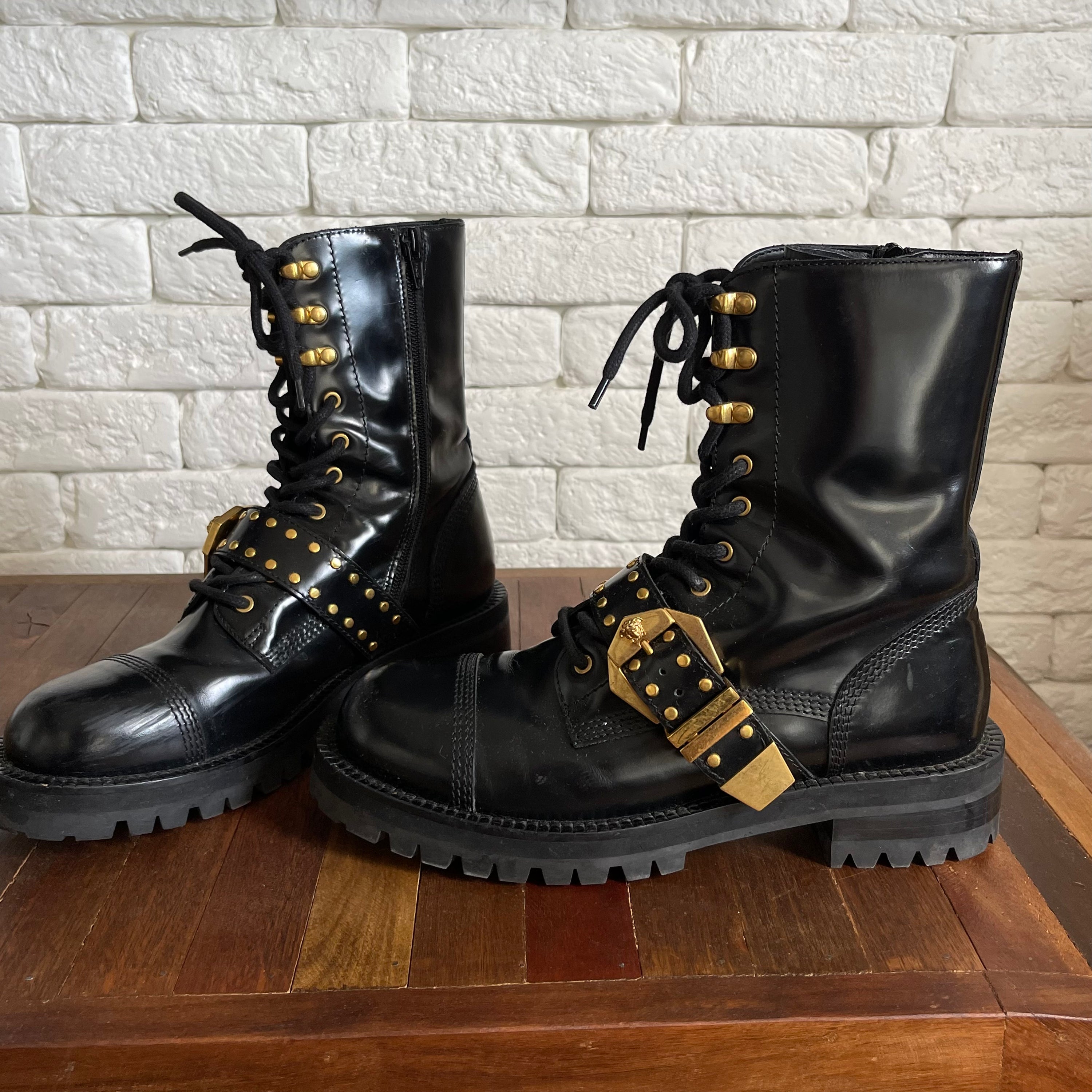 Versace Medusa Boots