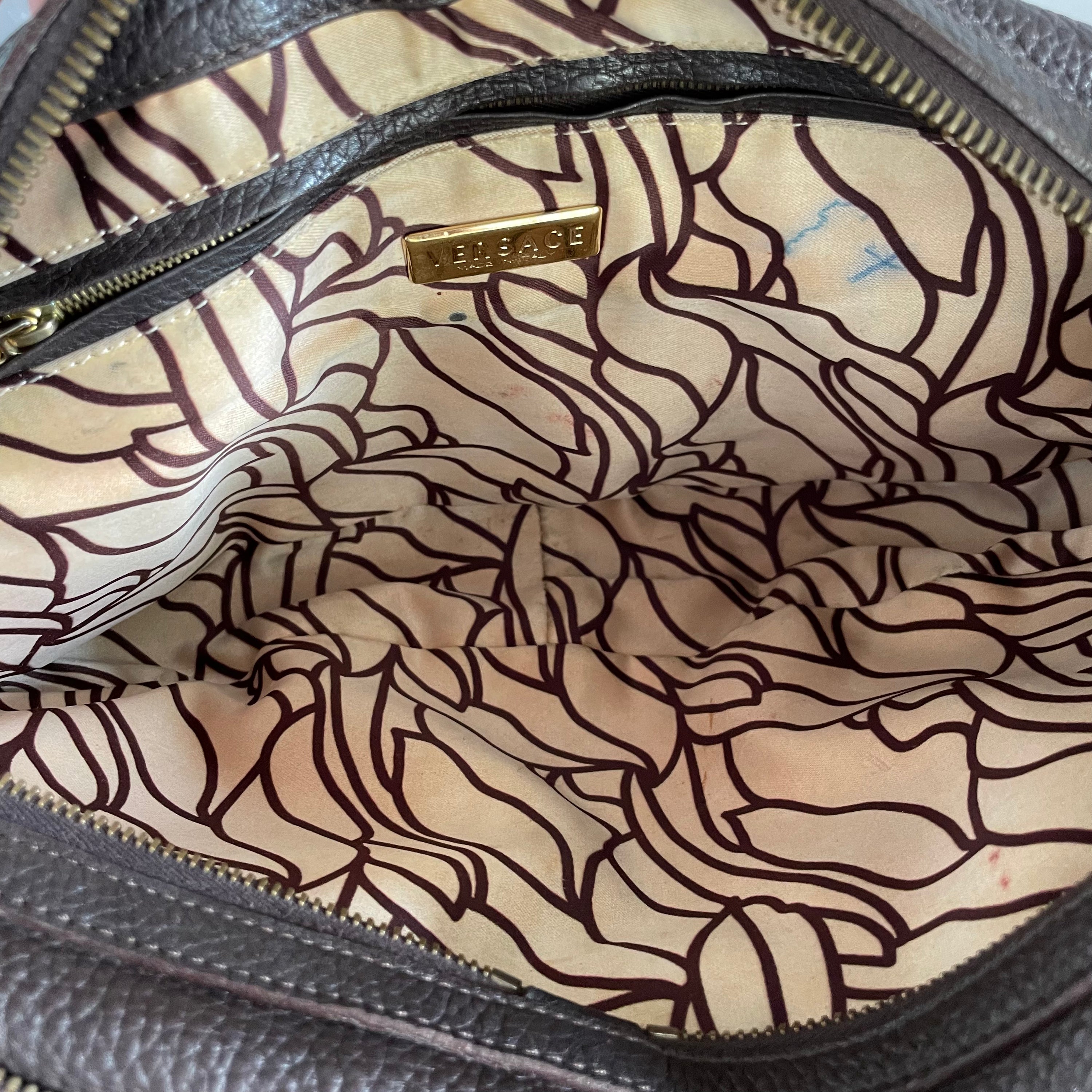 Versace Half Moon Medusa Bag