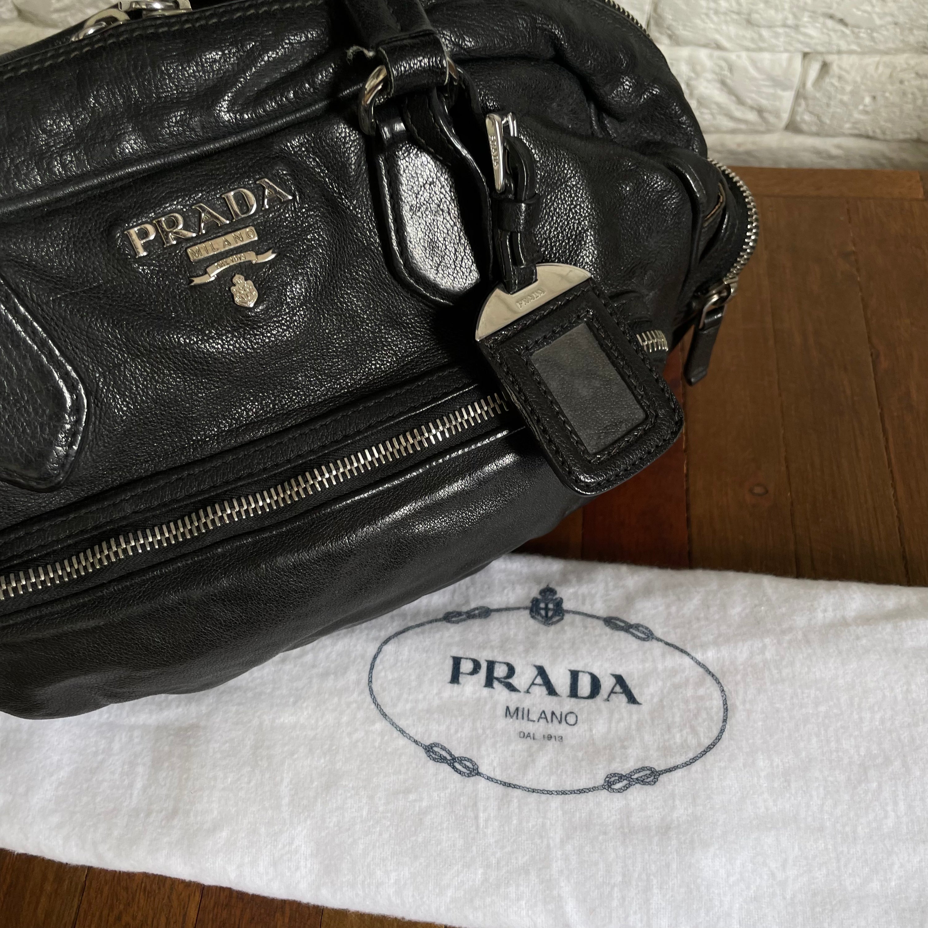 Prada Leather Shoulder Bag