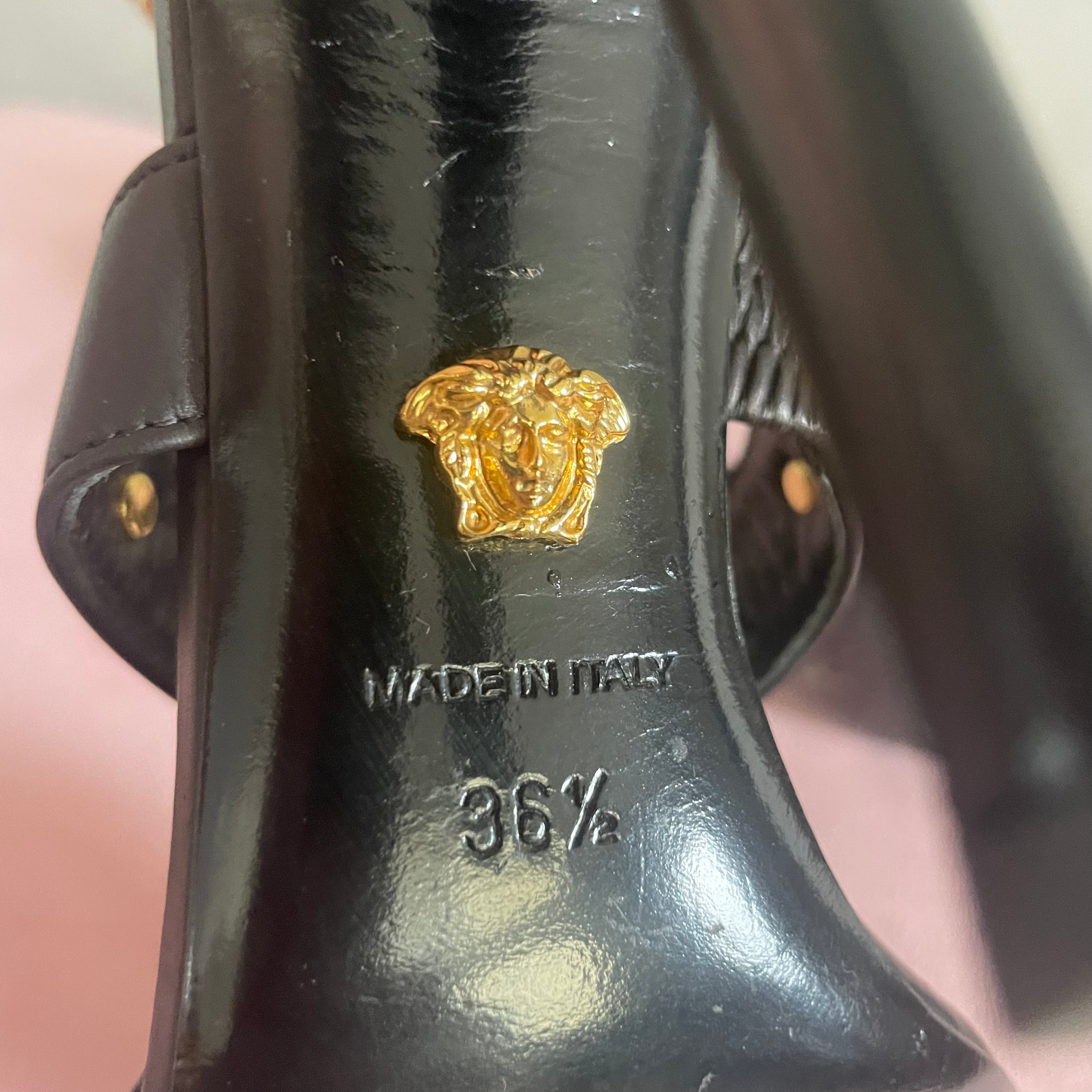 Versace Medusa Heels
