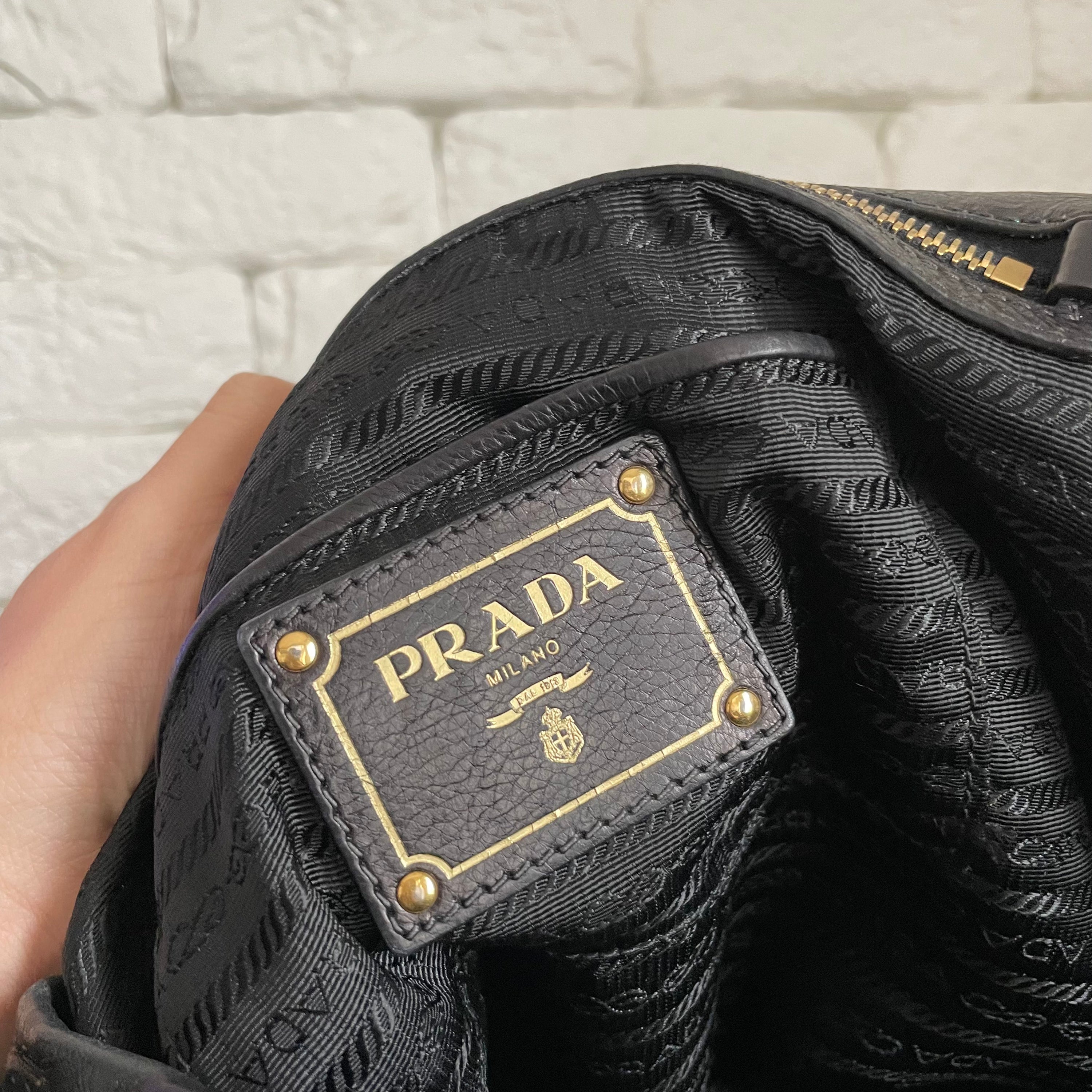 Prada Leather Shoulder Bag