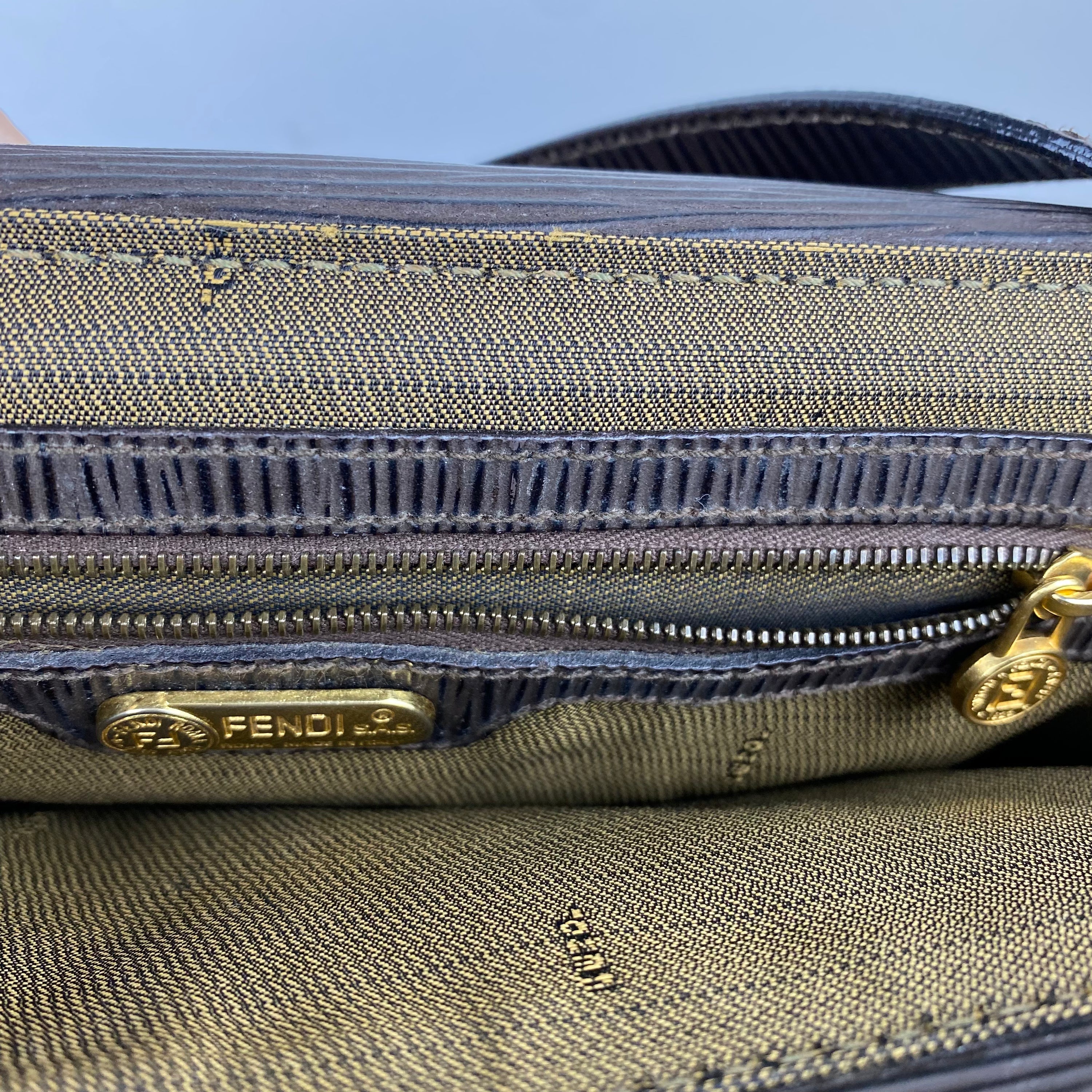 Fendi Crossbody Epi Bag