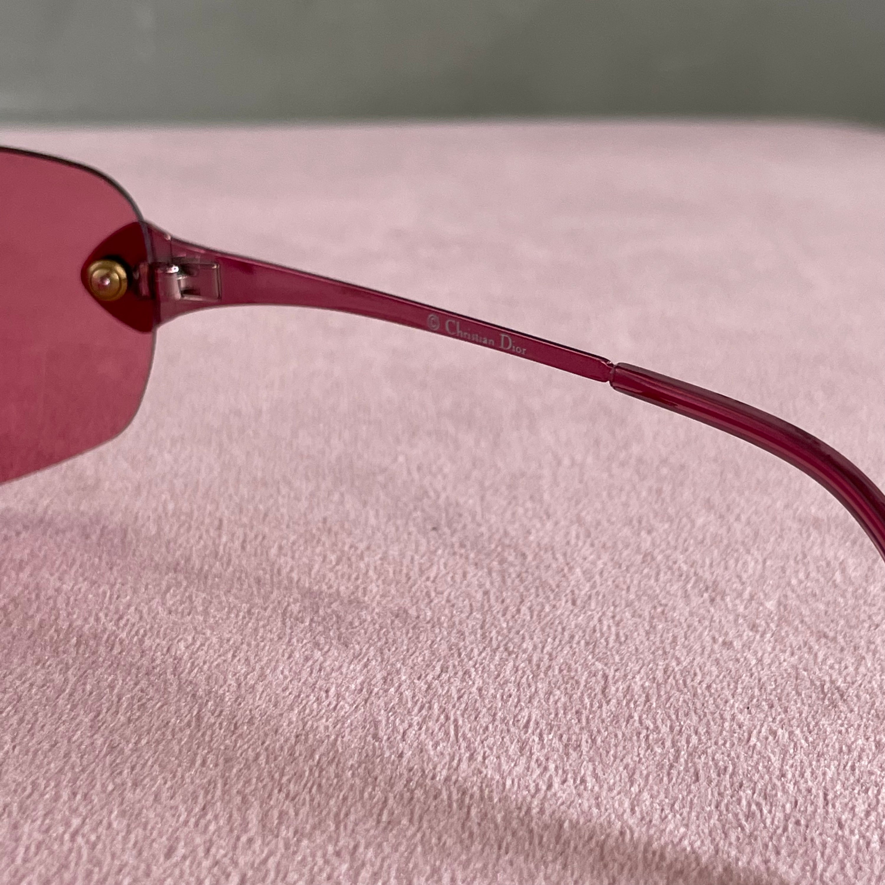 Christian Dior Piercing Pink Sunglasses