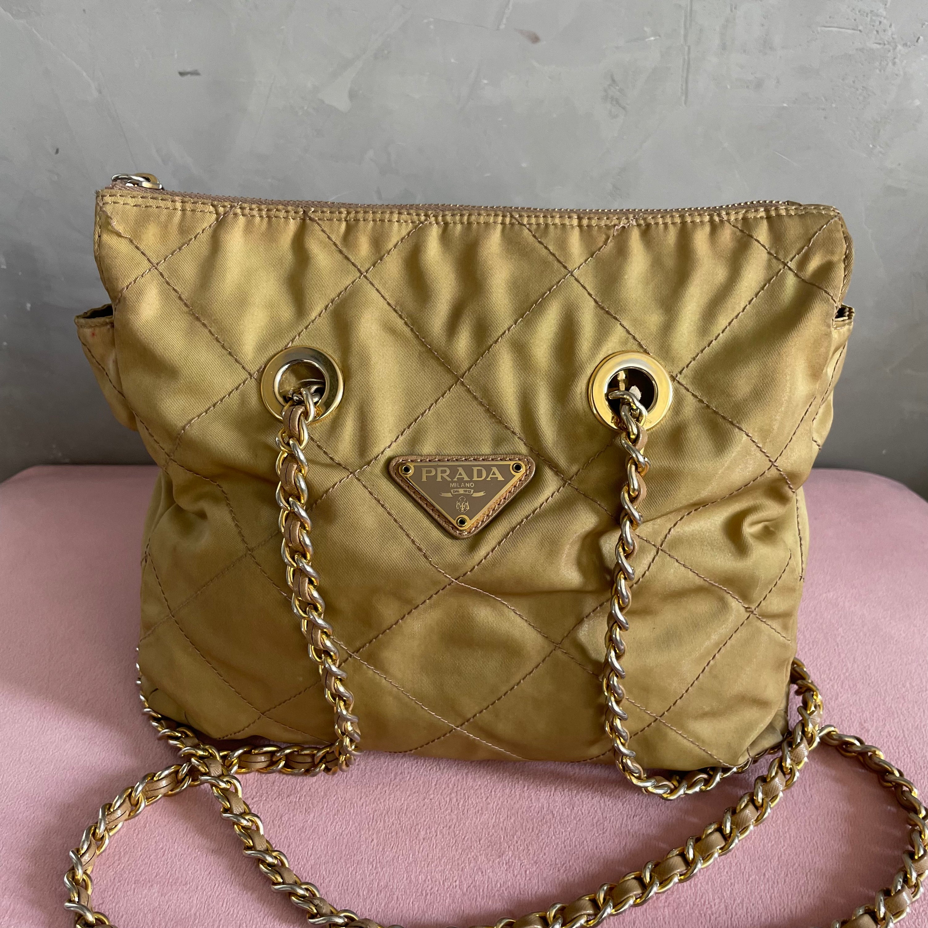 Prada Nylon Quilted Bag