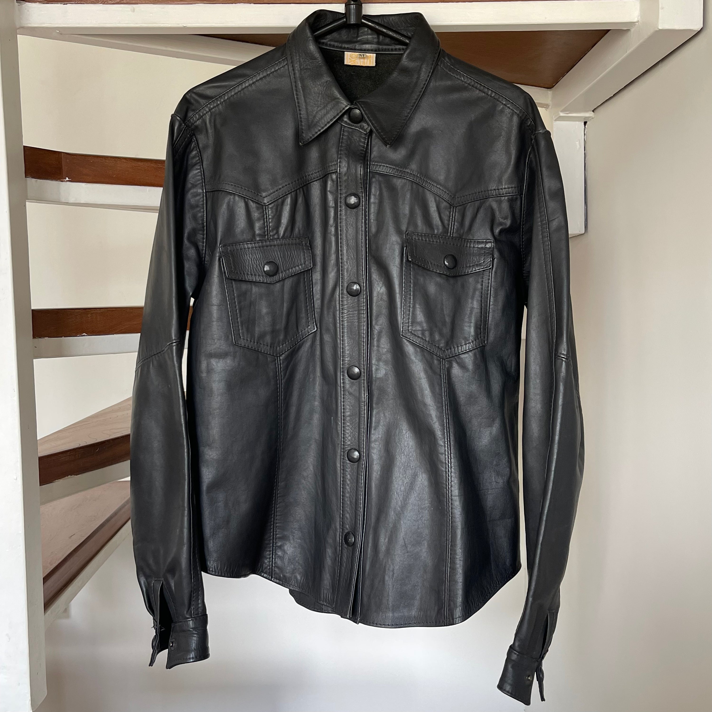 Vintage Leather Shirt