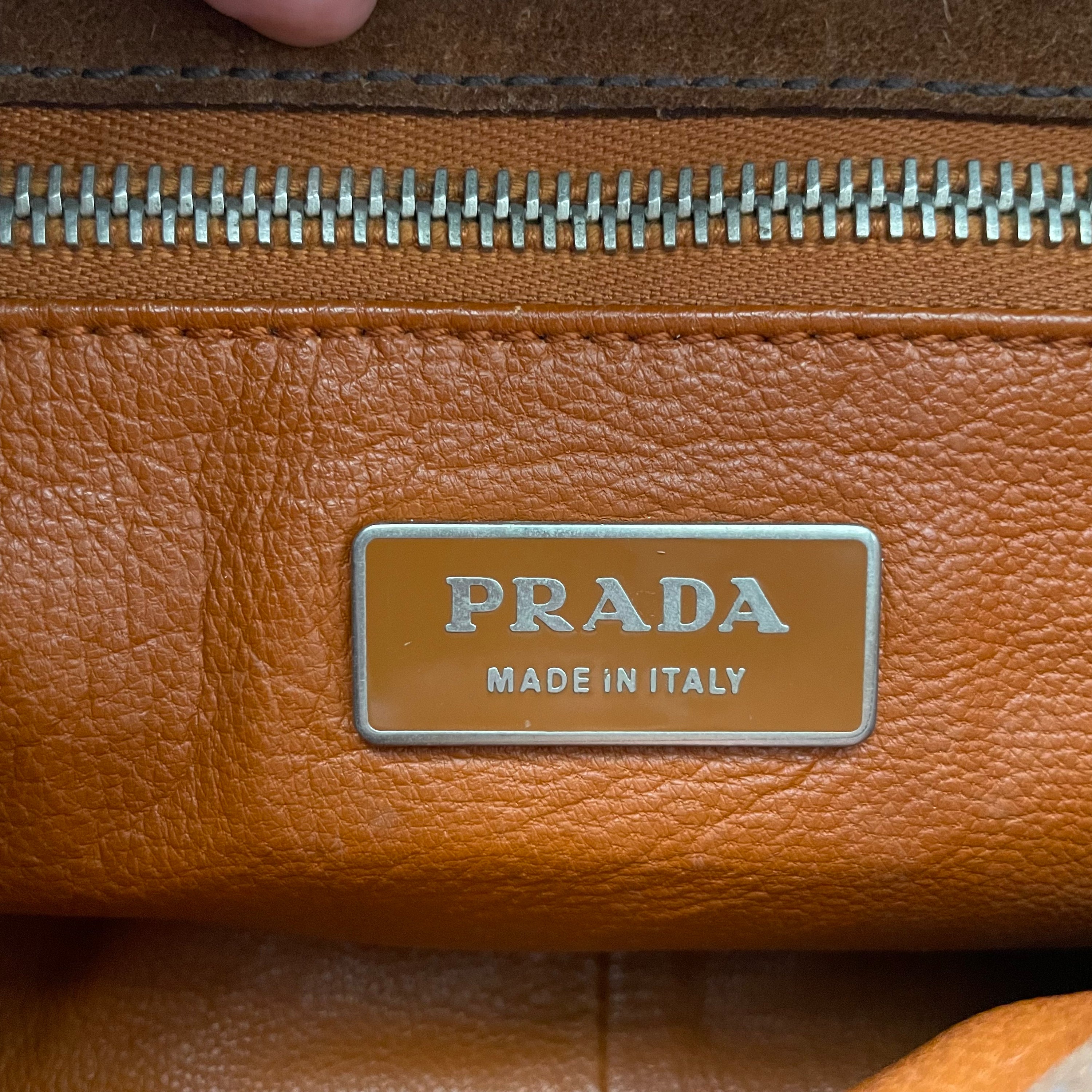 Prada Suede Shoulder Bag