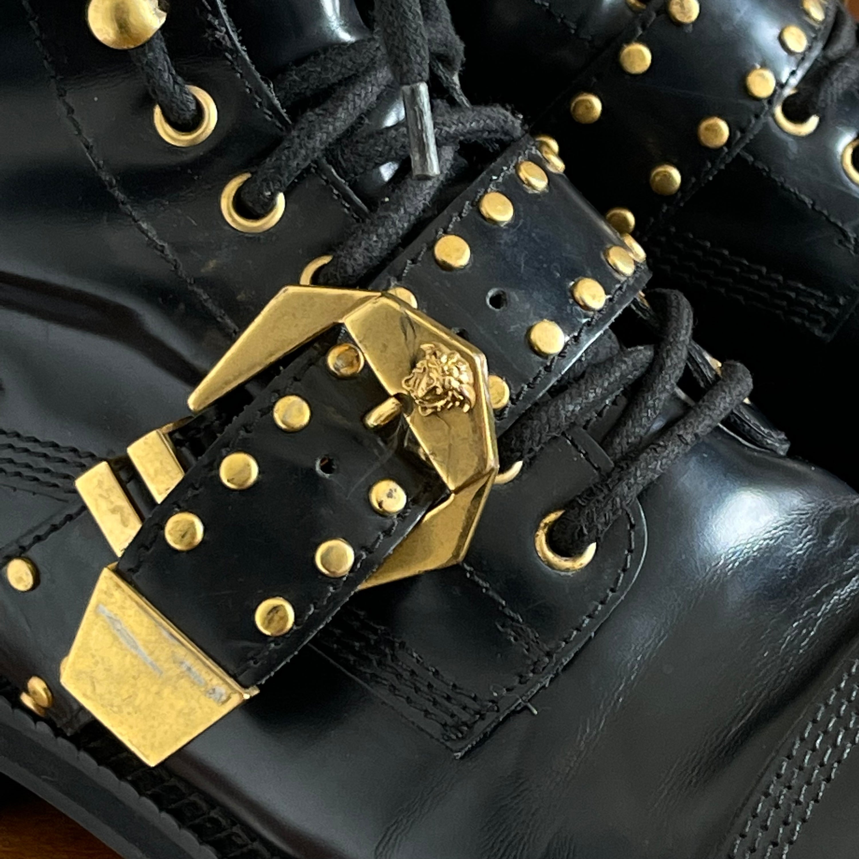 Versace 2018 Runway Boots