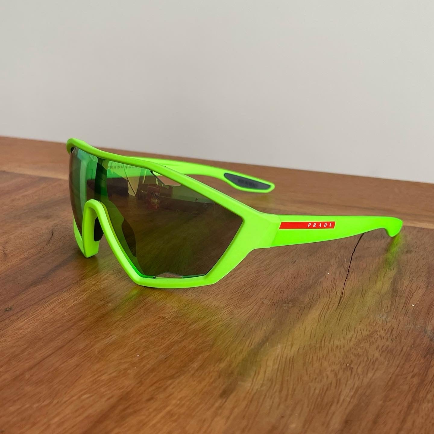 Prada SPS10u Green Sunglasses