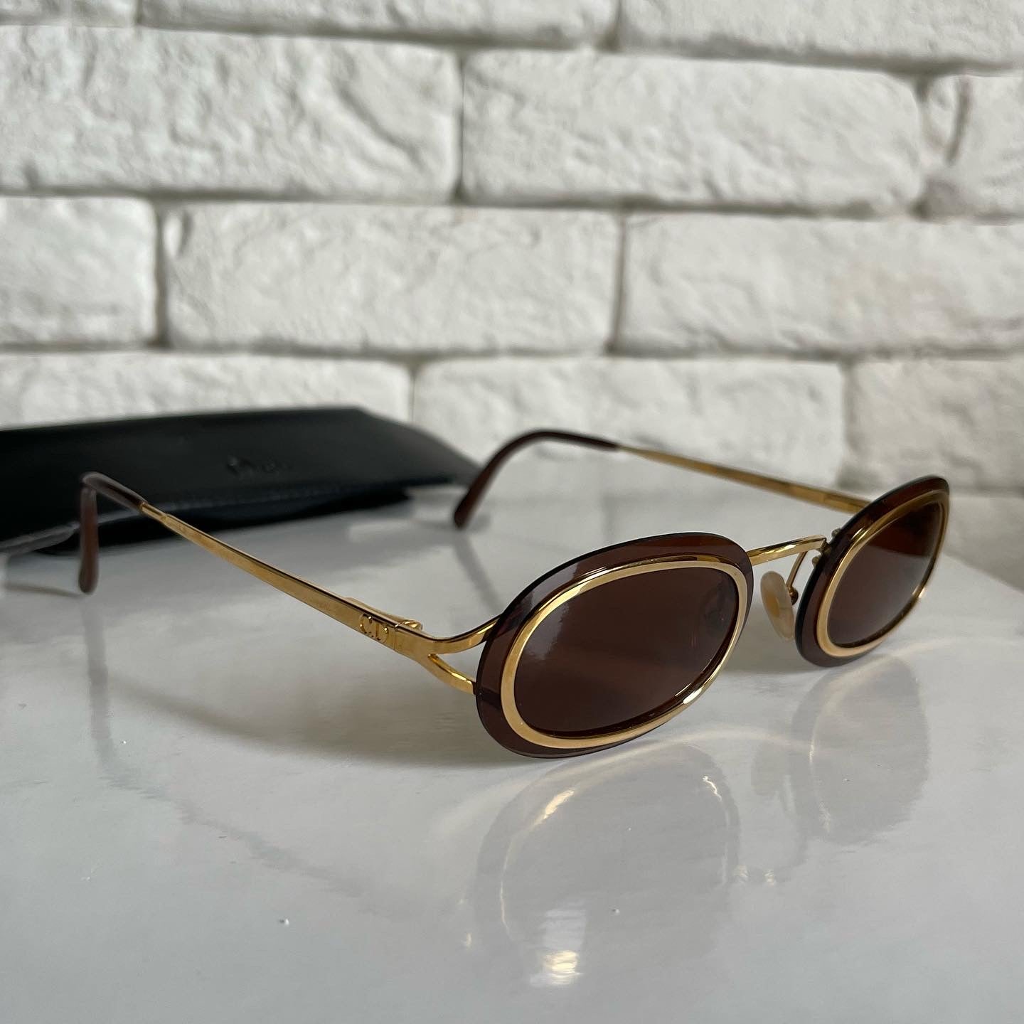 Dior 90s Gold Sunglasses