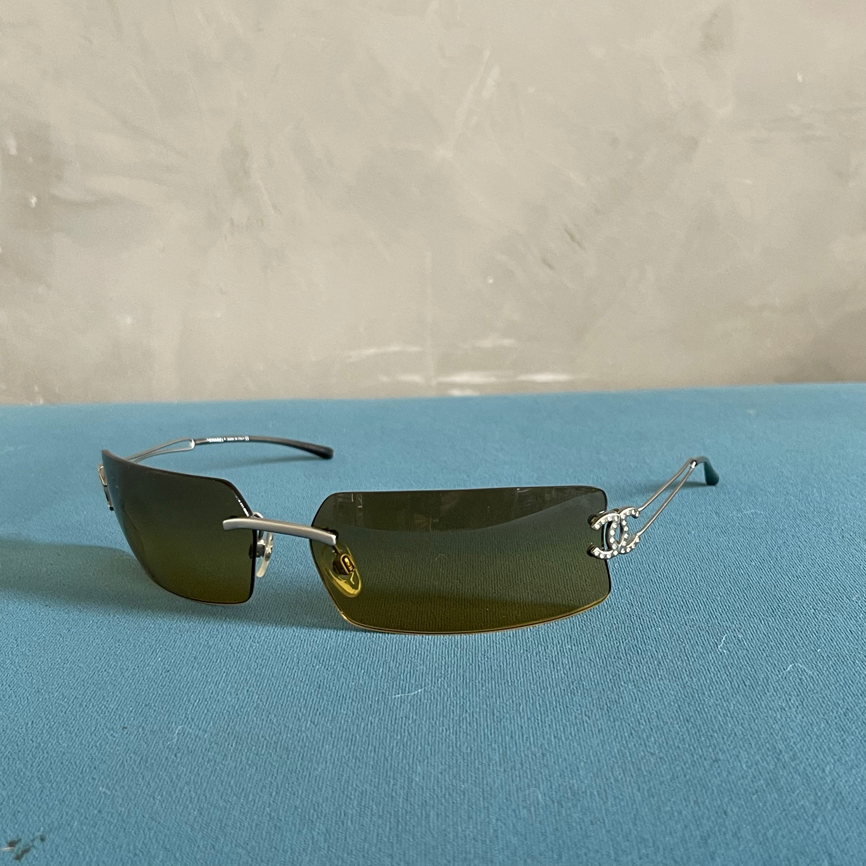 Chanel Crystal Sunglasses