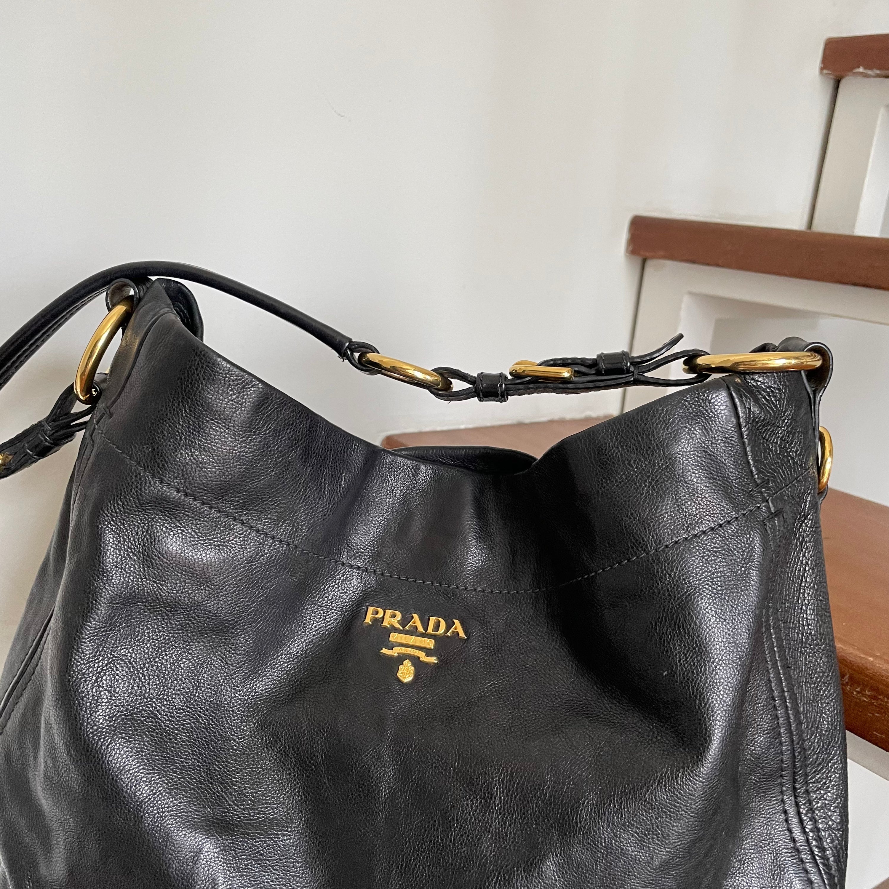 Prada Leather Shoulder Bag