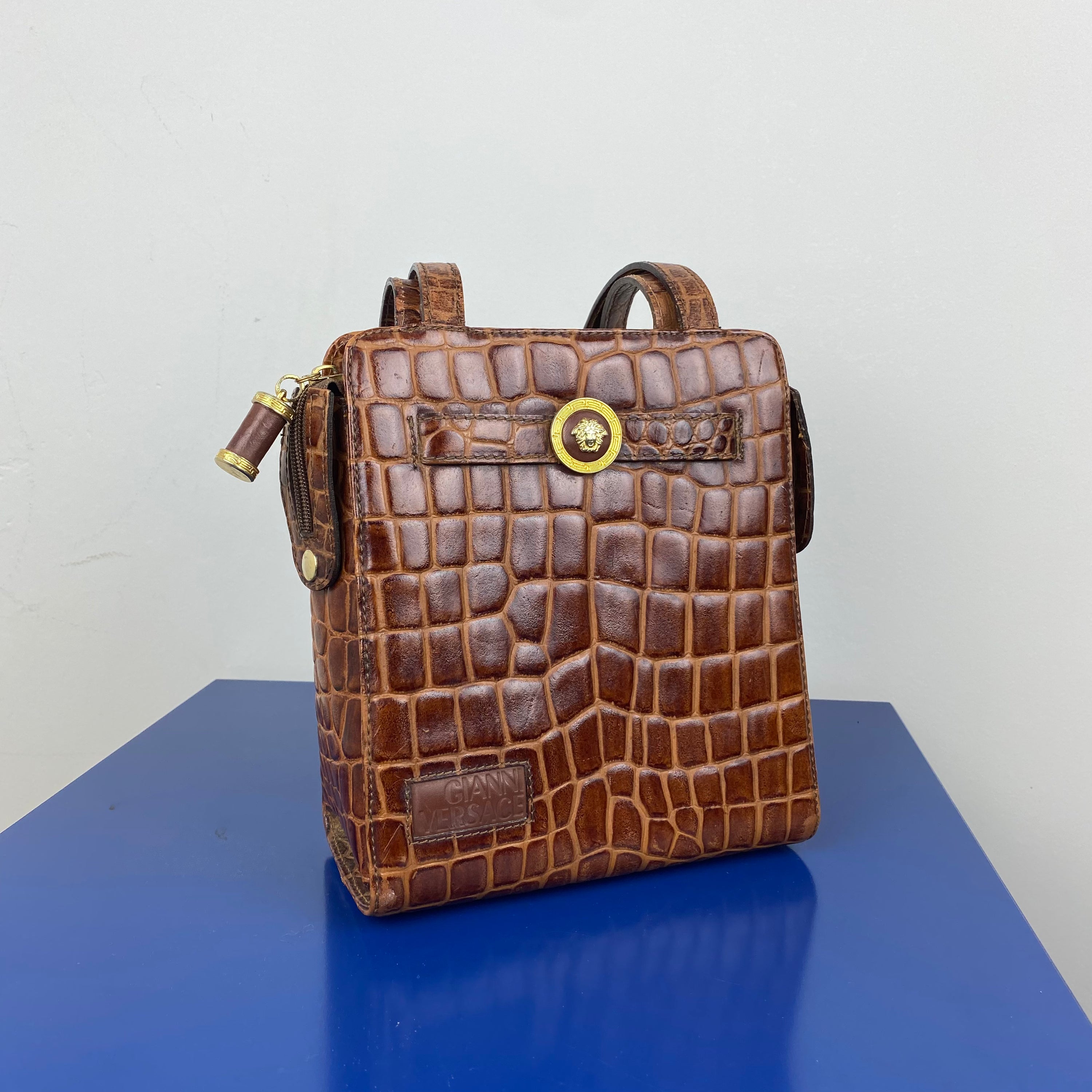 Gianni Versace Croco Bag