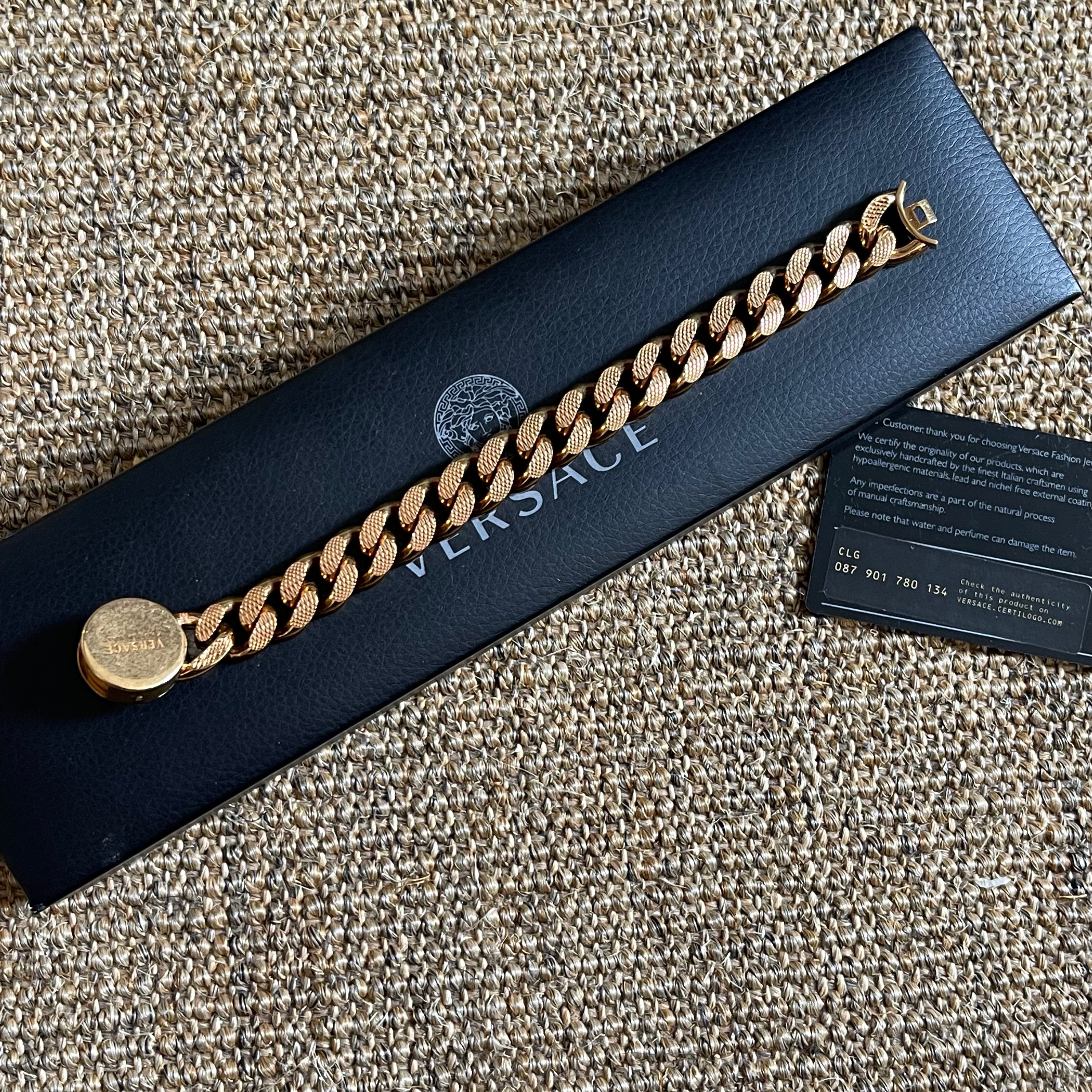 Versace Chain Medusa Bracelet