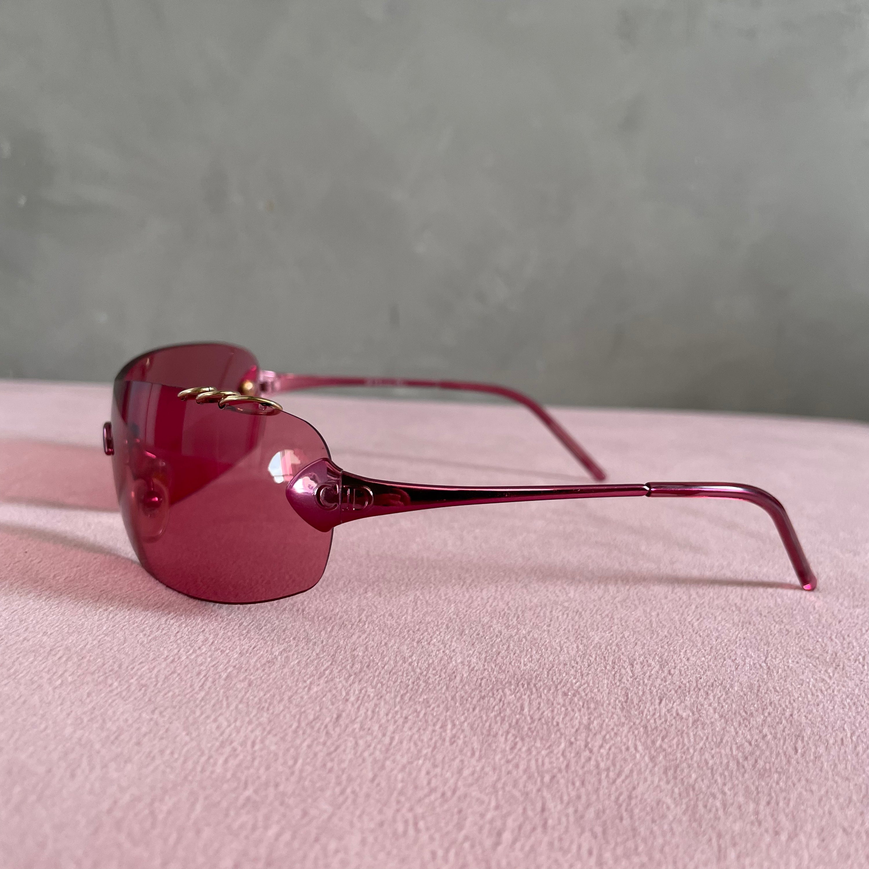 Christian Dior Piercing Pink Sunglasses