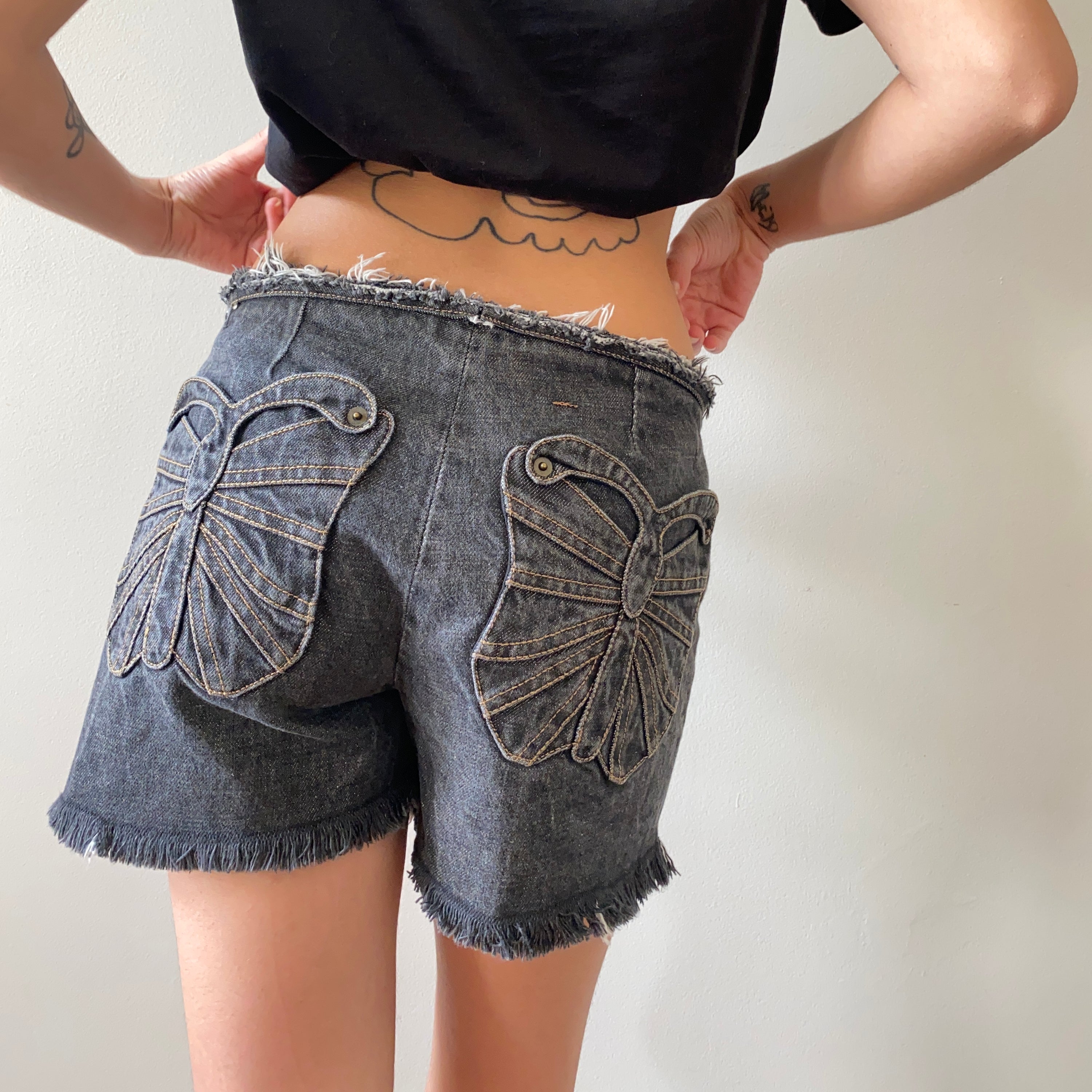 Dolce Gabbana Butterfly Shorts