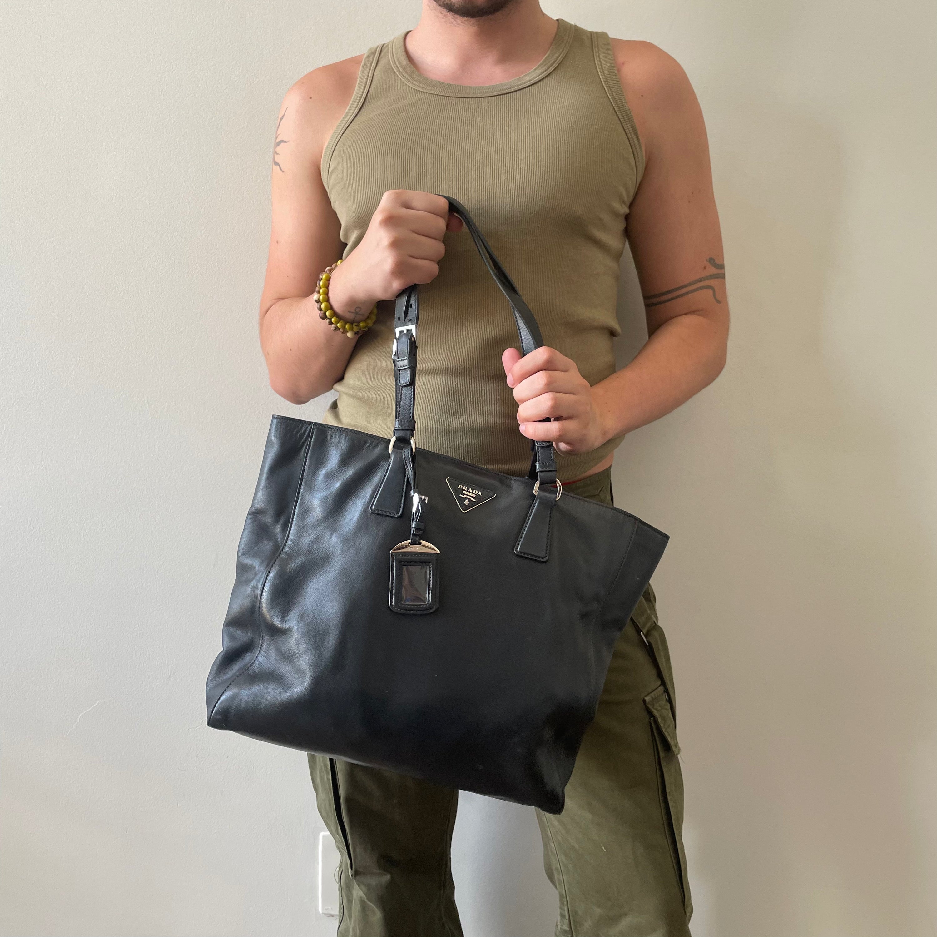 Prada Leather Tote