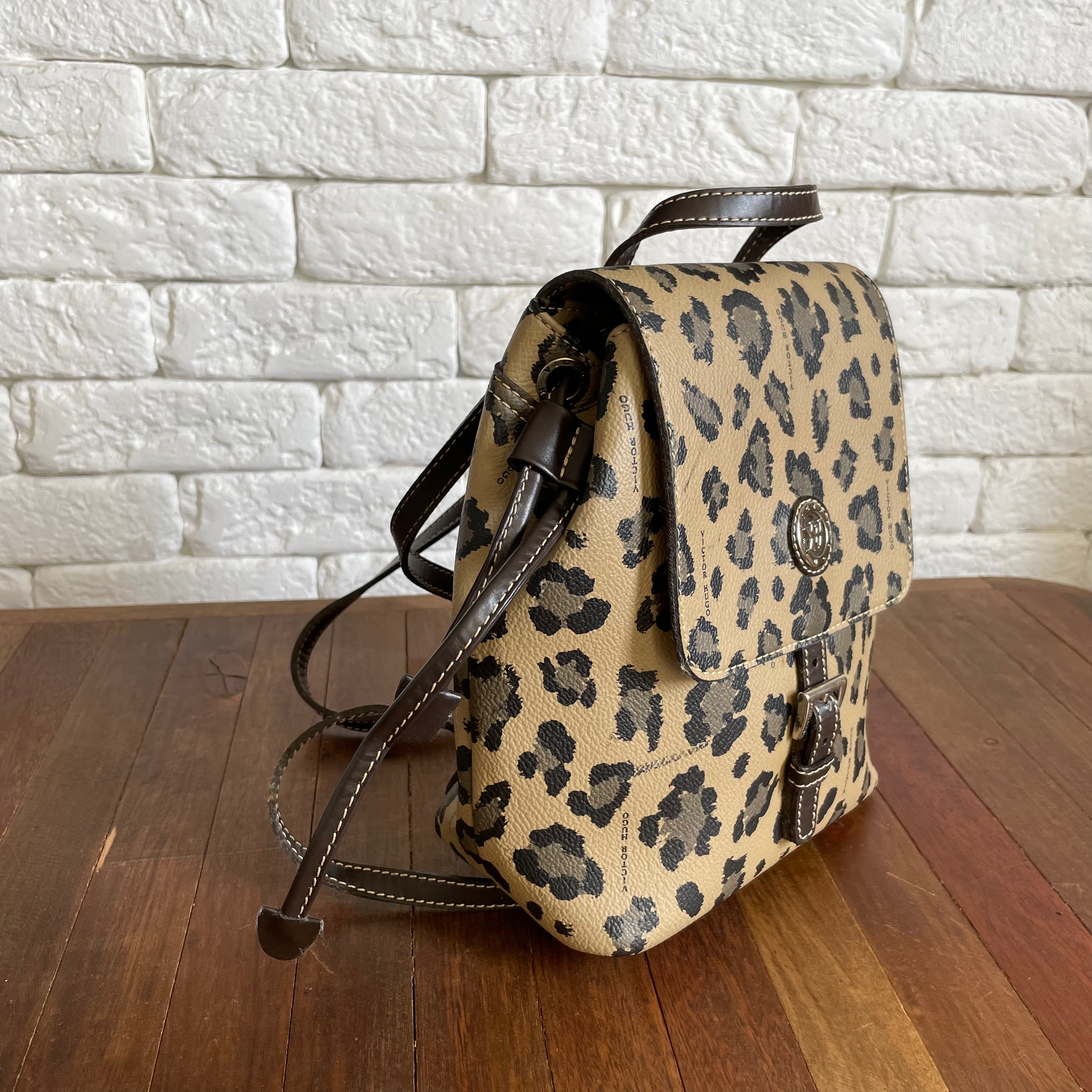 Victor Hugo Animal Print BackPack