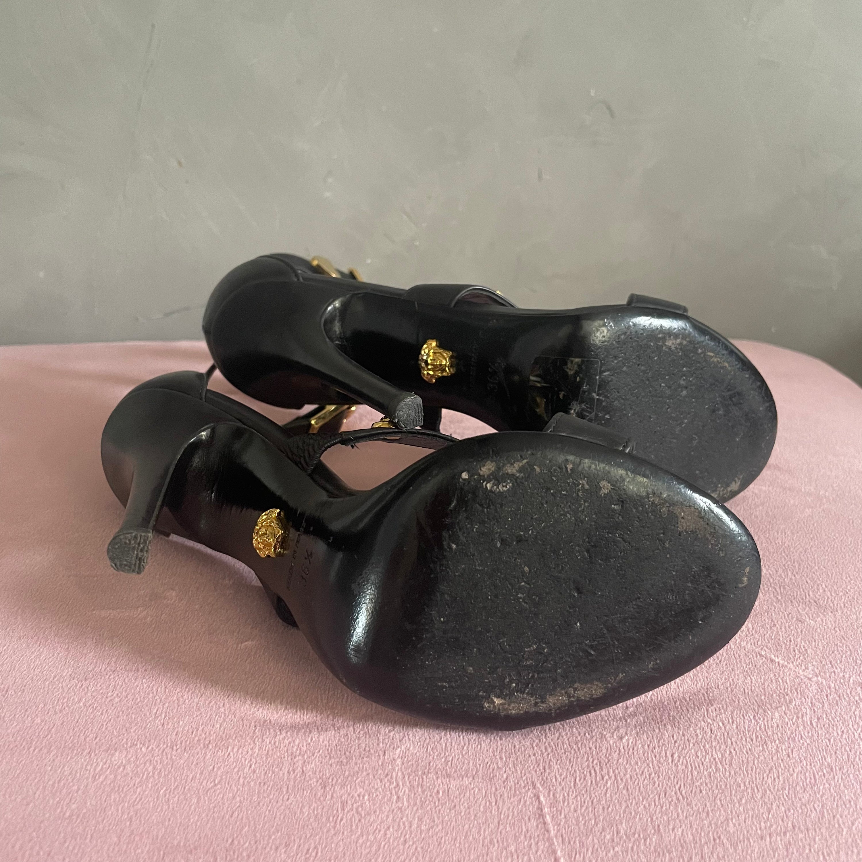 Versace Medusa Heels