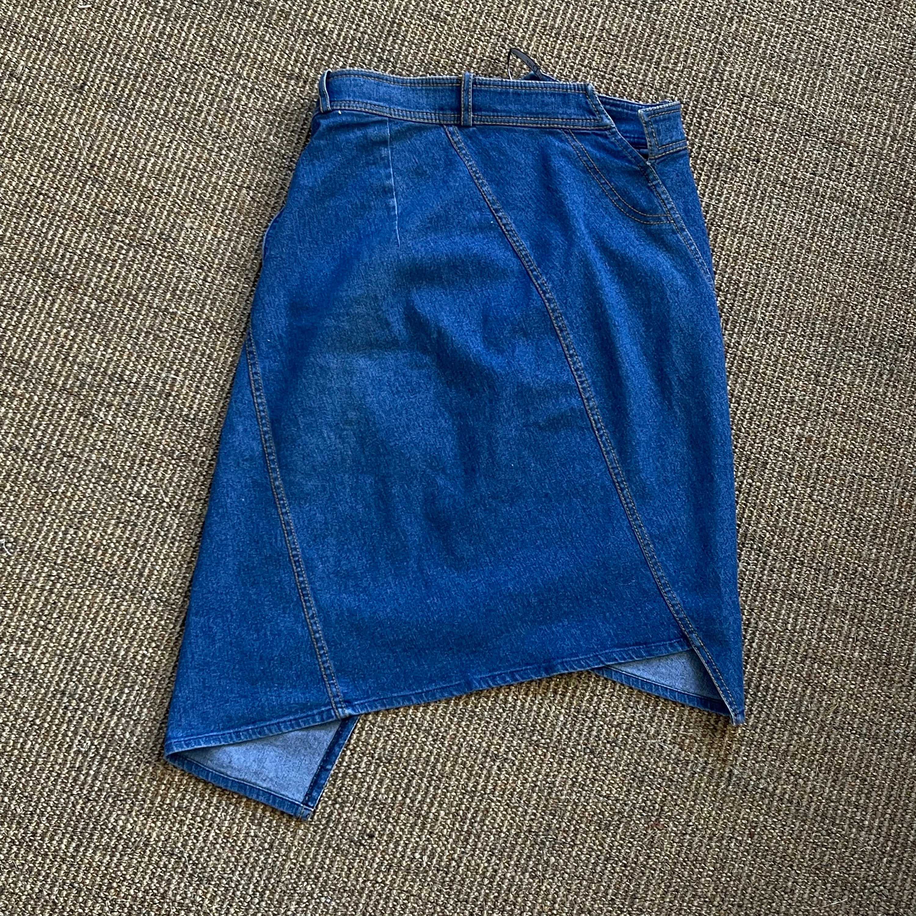 Christian Dior 2000 Denim Skirt