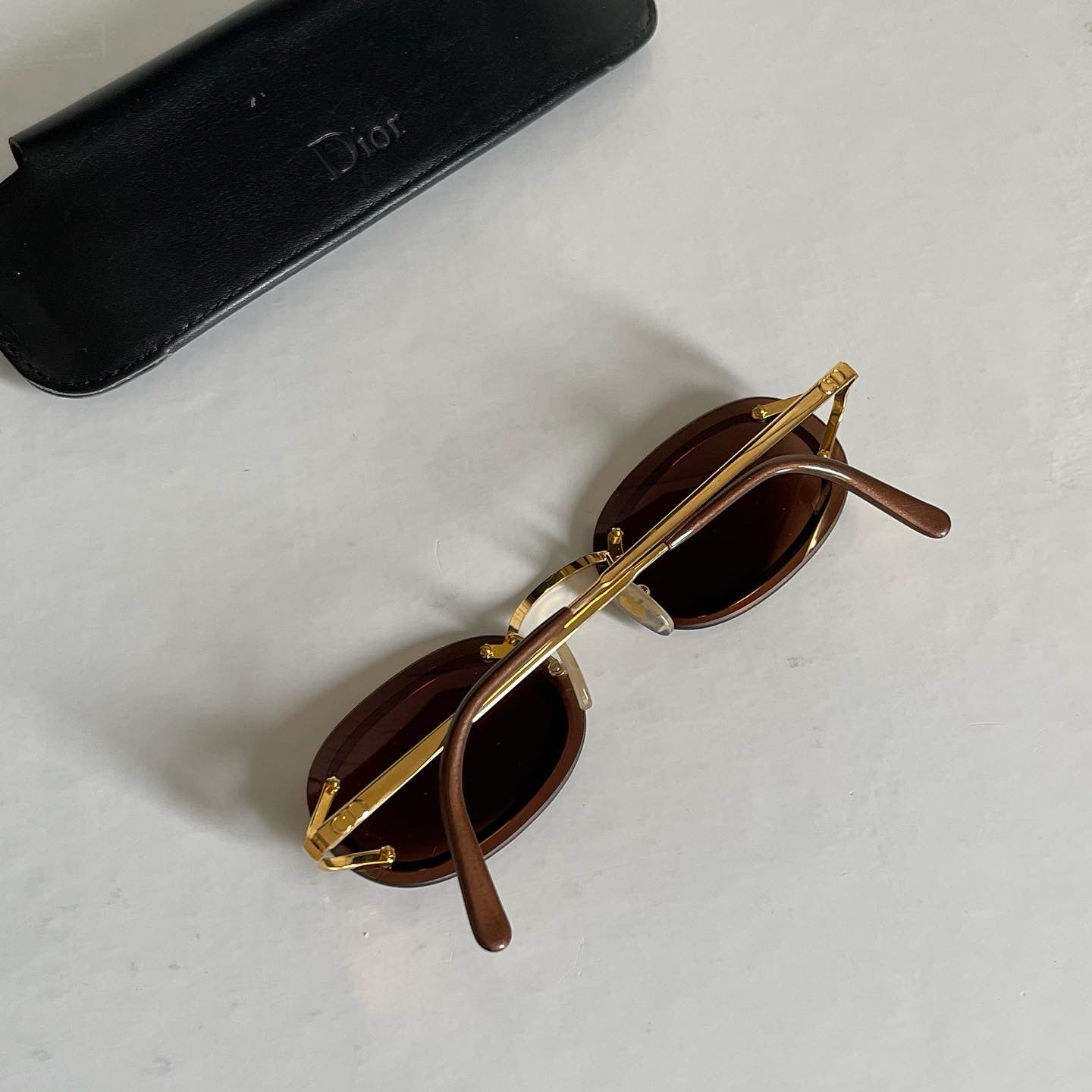 Dior 90s Gold Sunglasses