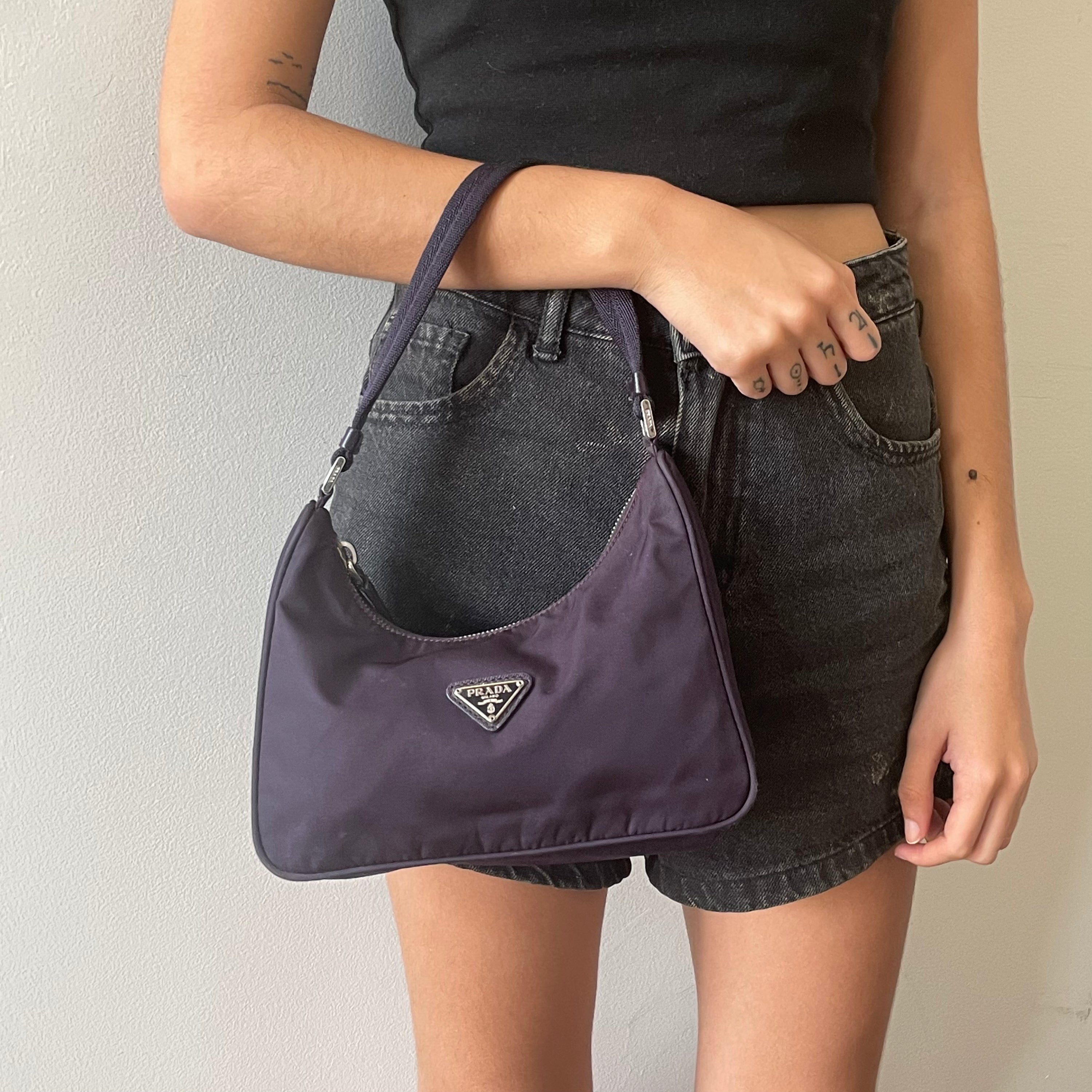 Prada Vintage Nylon Shoulder Bag