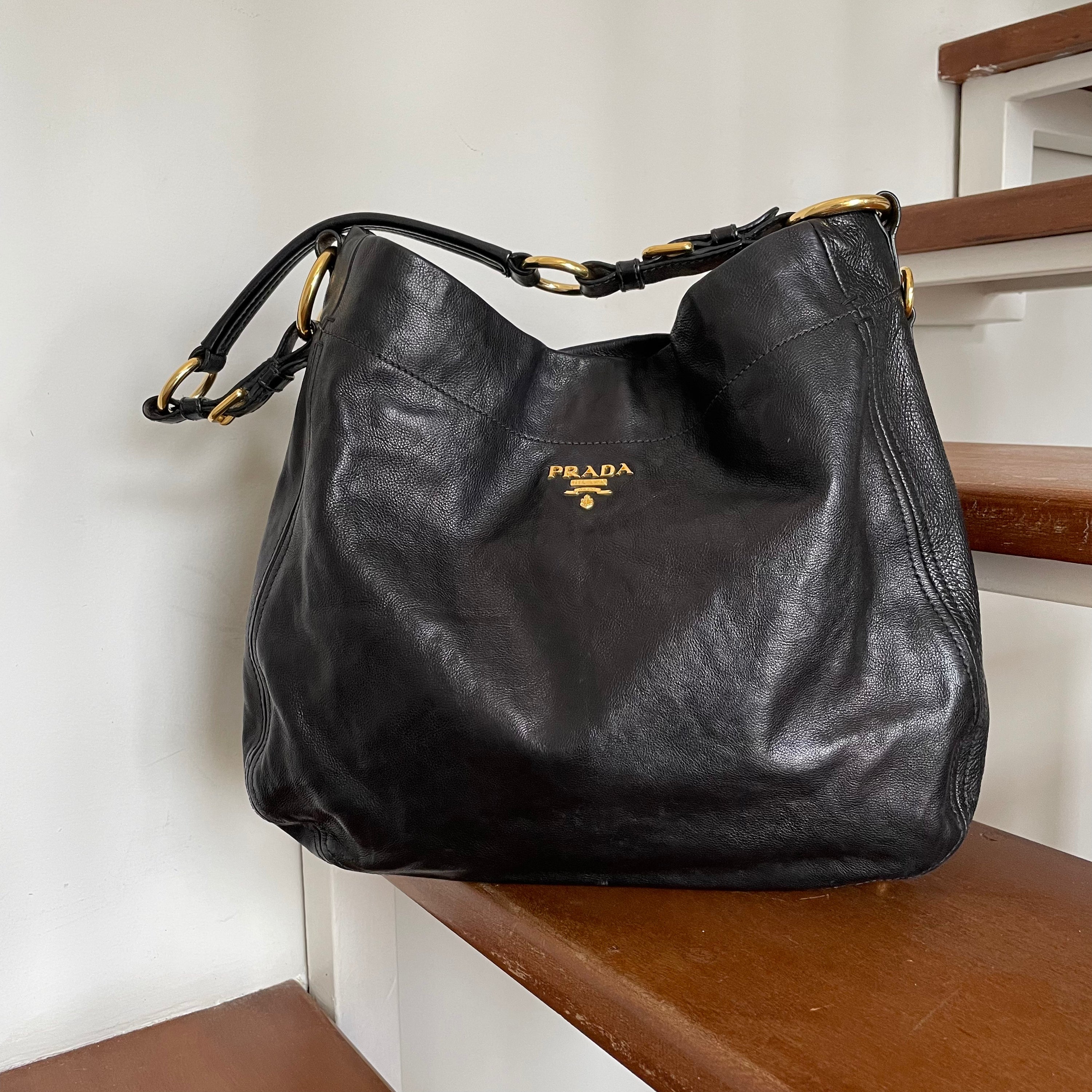 Prada Leather Shoulder Bag