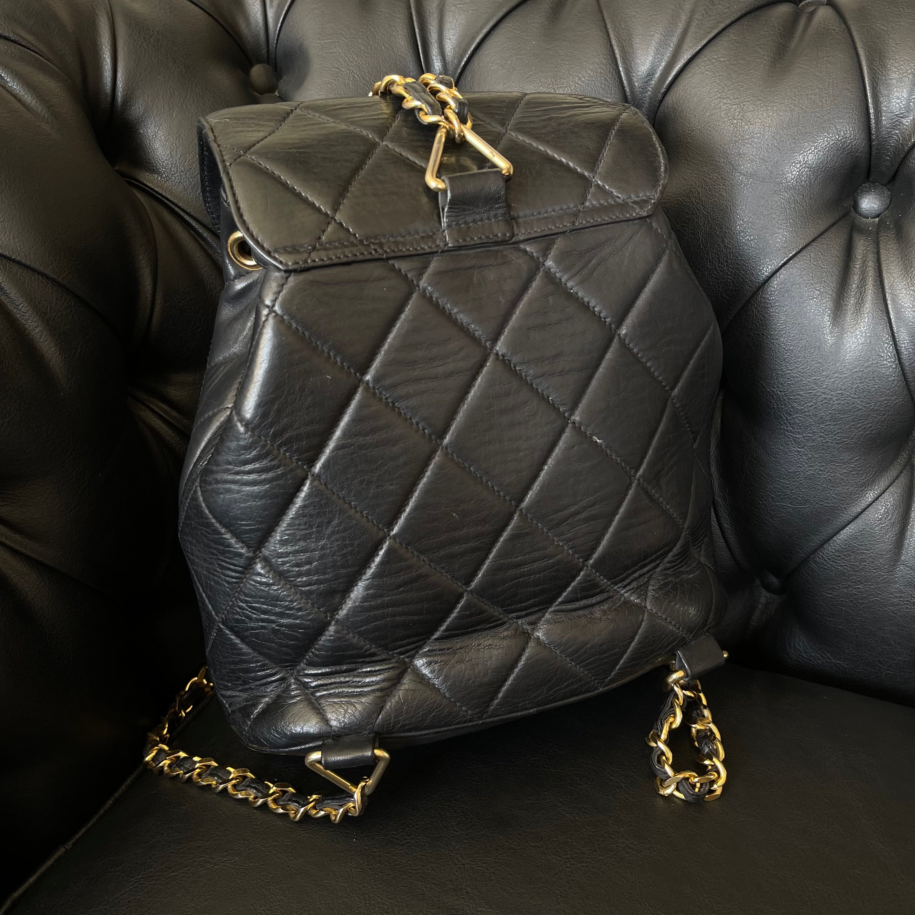 Chanel 90s Quilted Mini Backpack