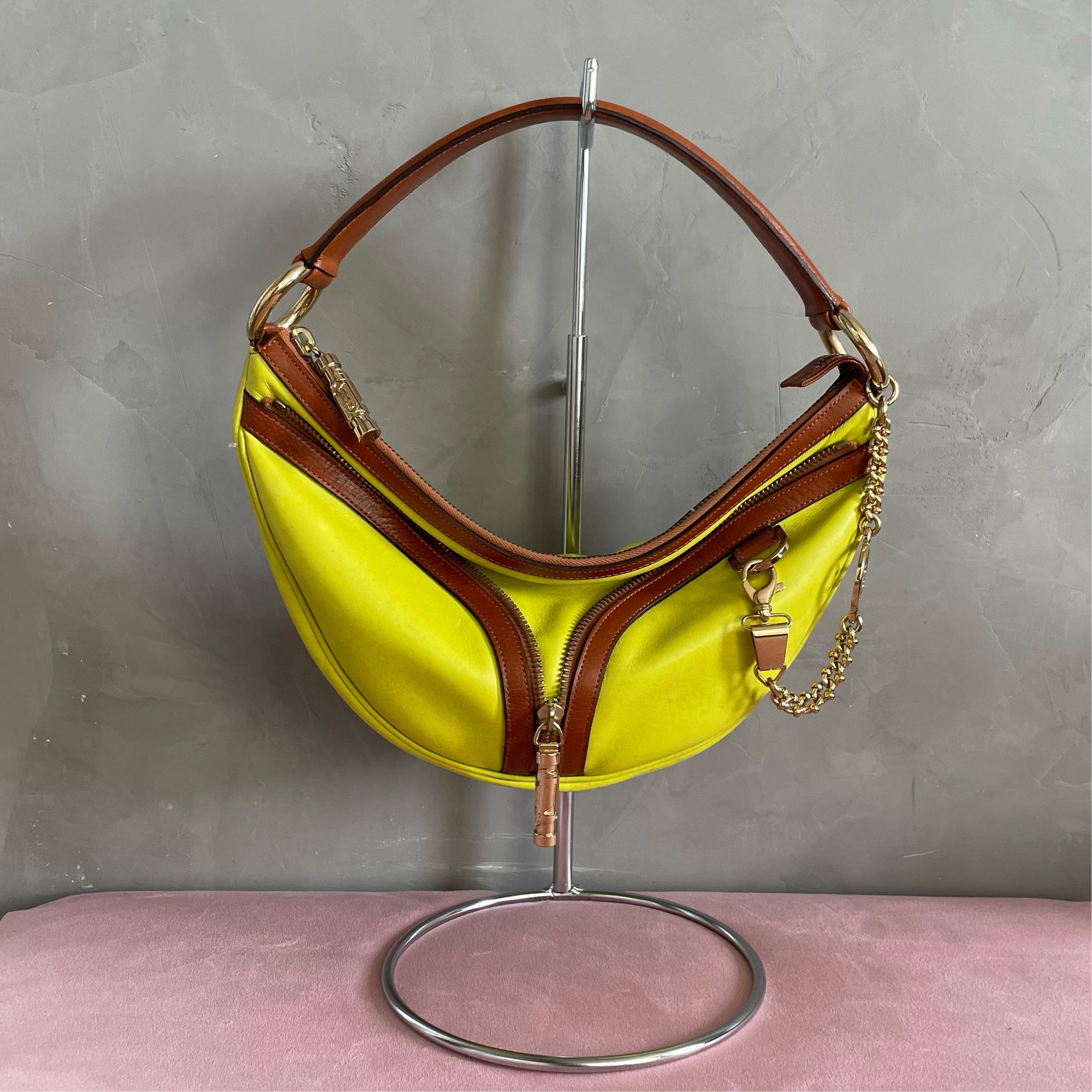 Versace Half Moon Neon Seffvintage Versace half moon neon seffvintage