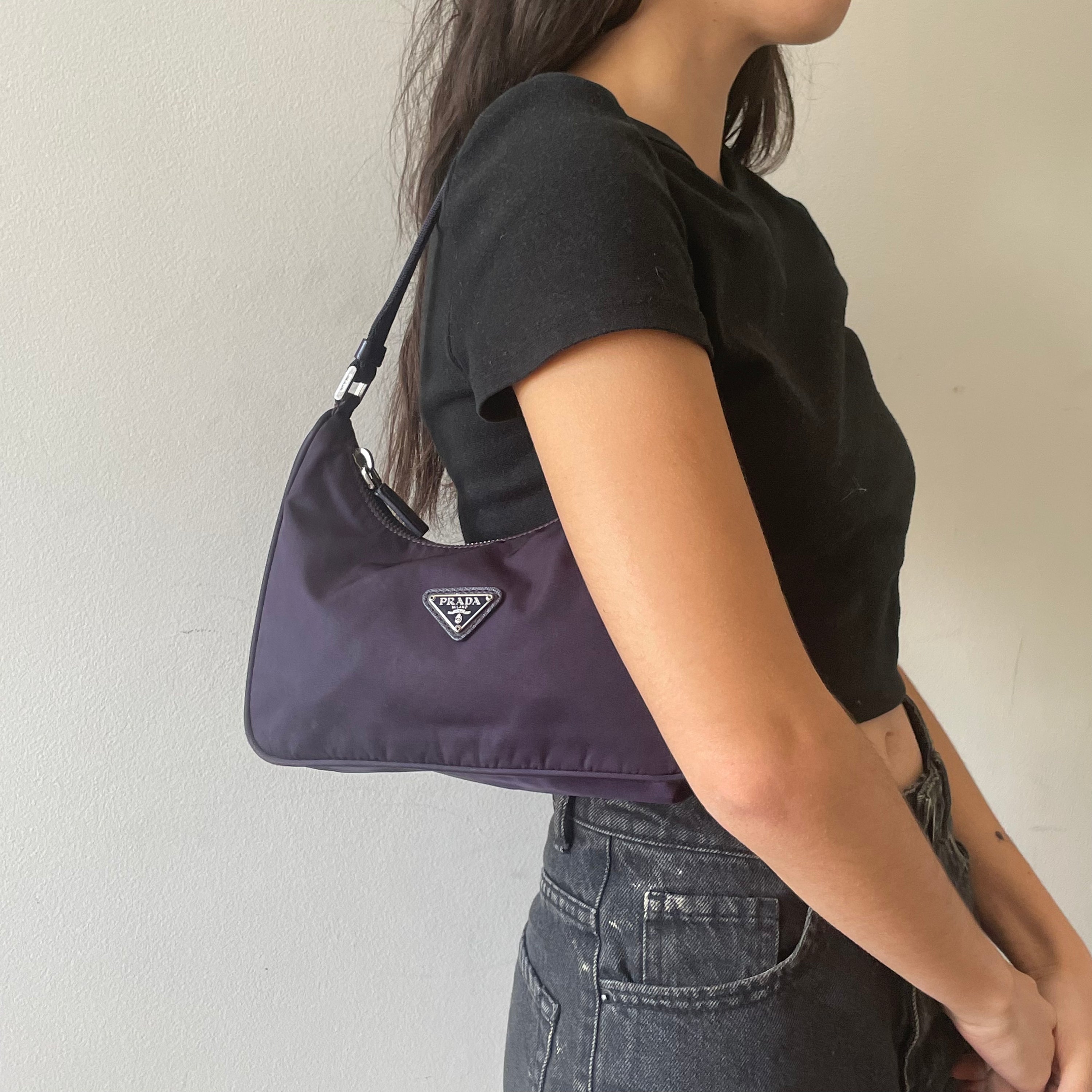 Prada Vintage Nylon Shoulder Bag