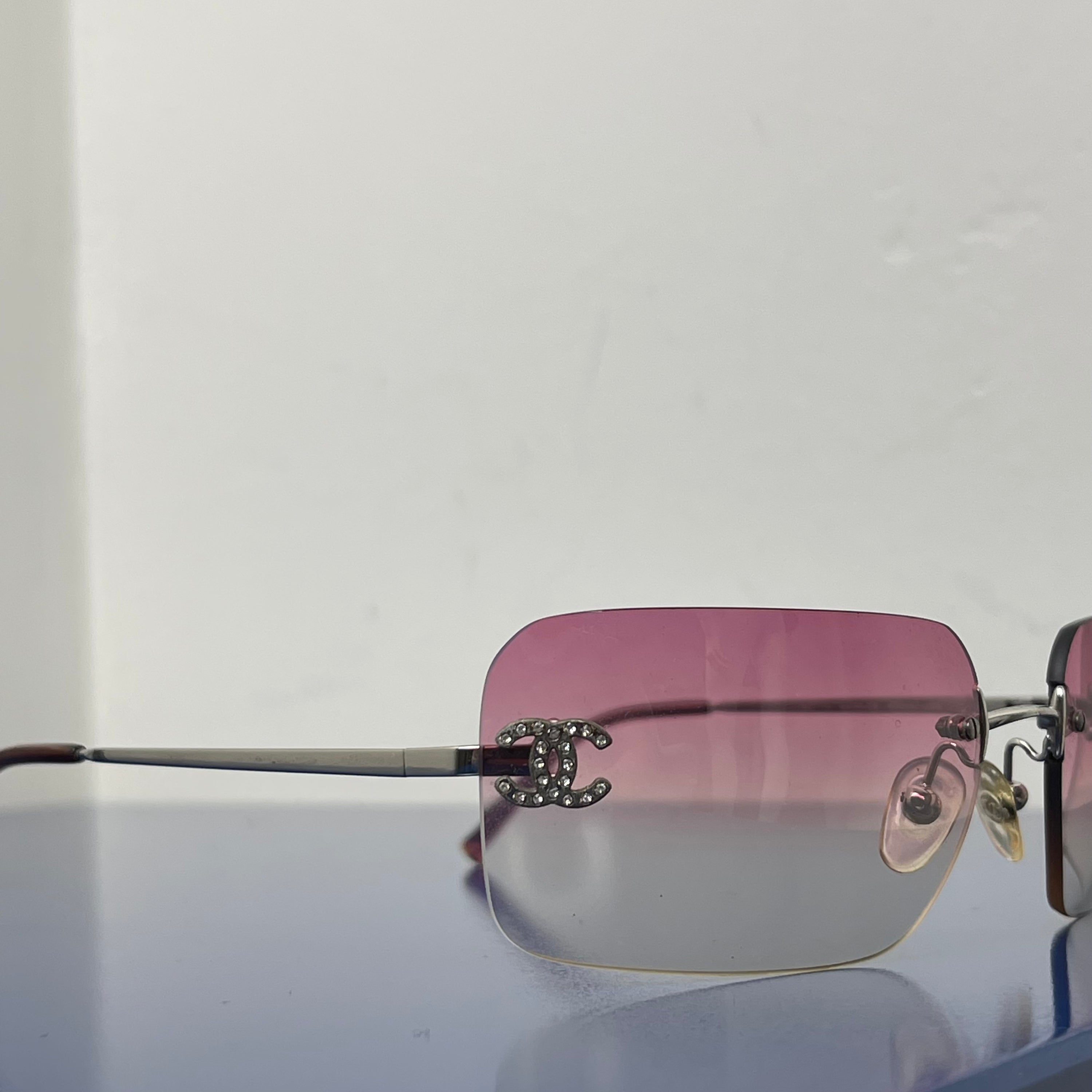 Chanel 4017-D Pink Crystal