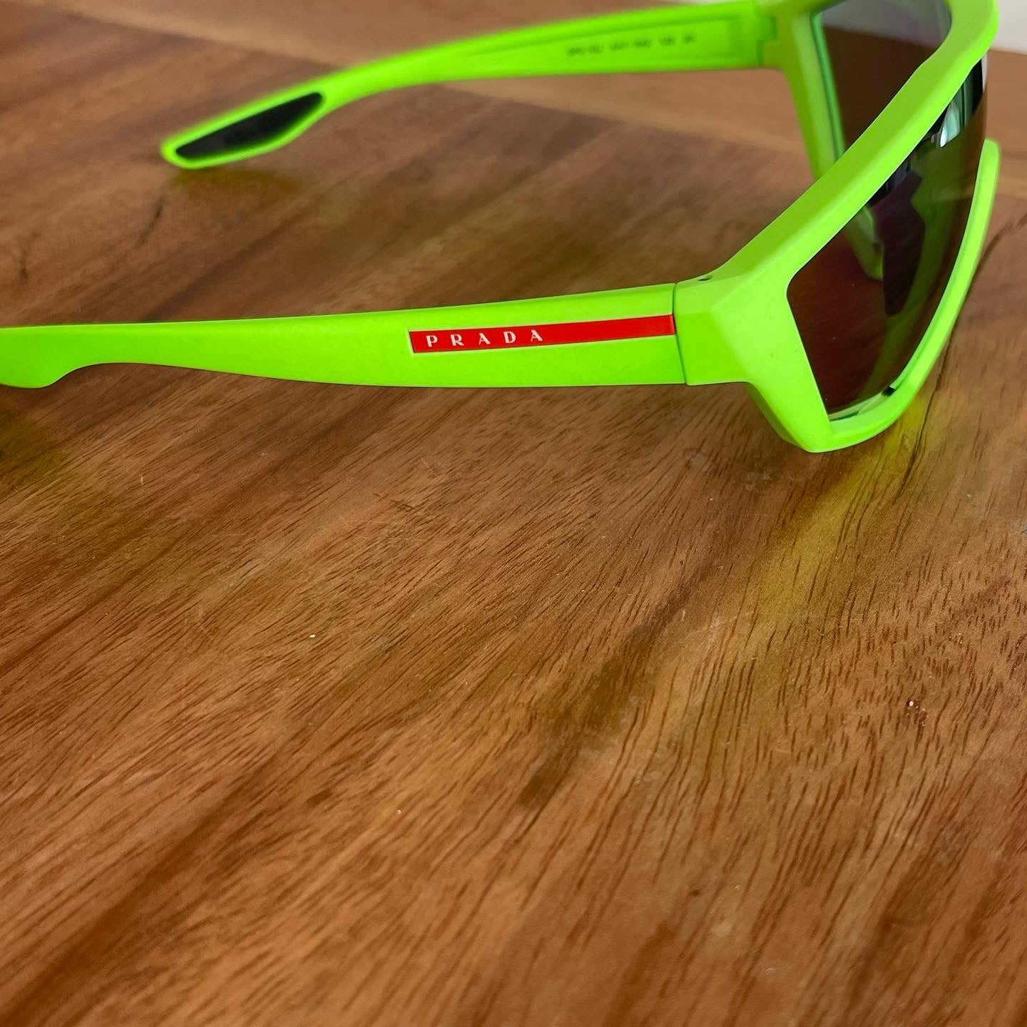 Prada SPS10u Green Sunglasses