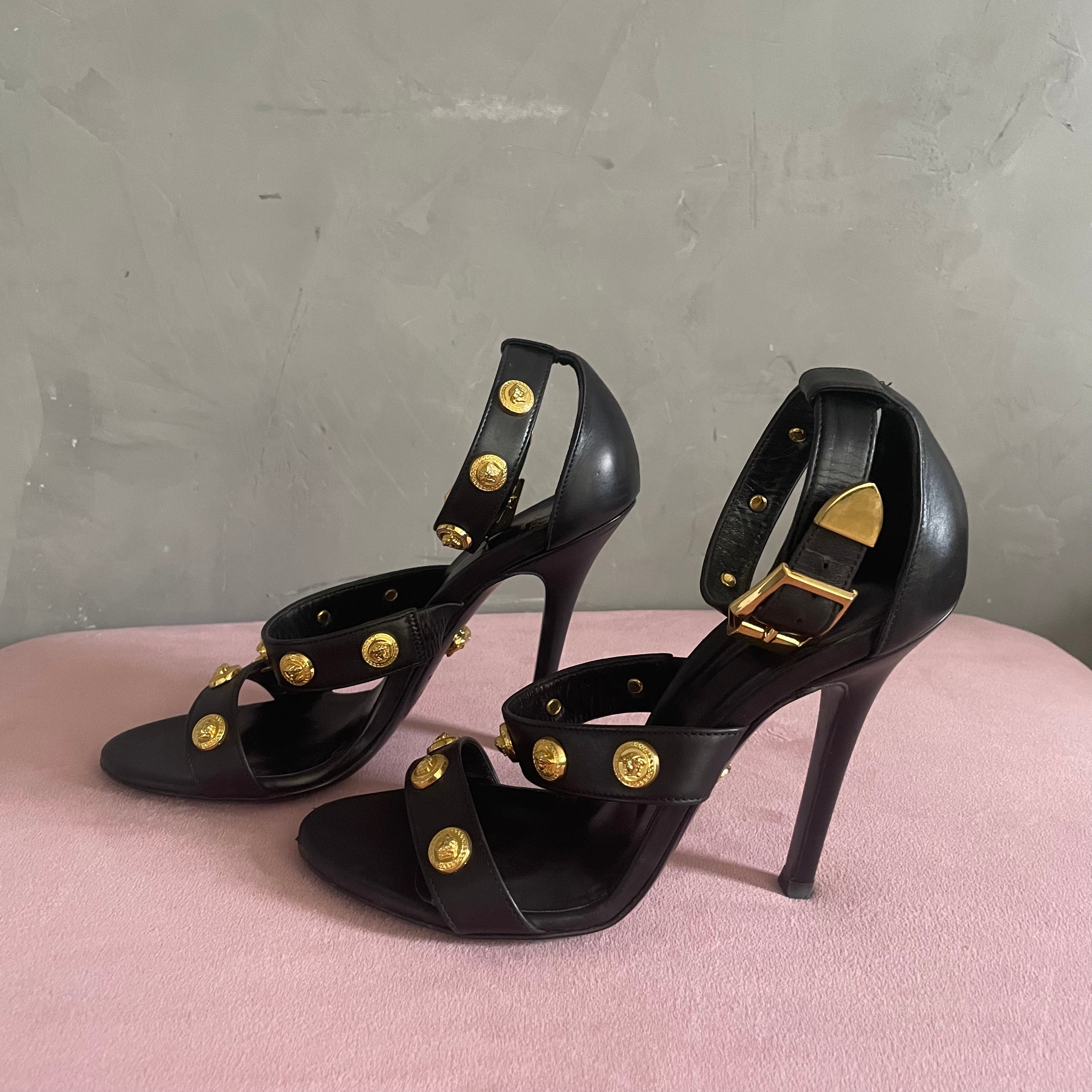 Versace Medusa Heels