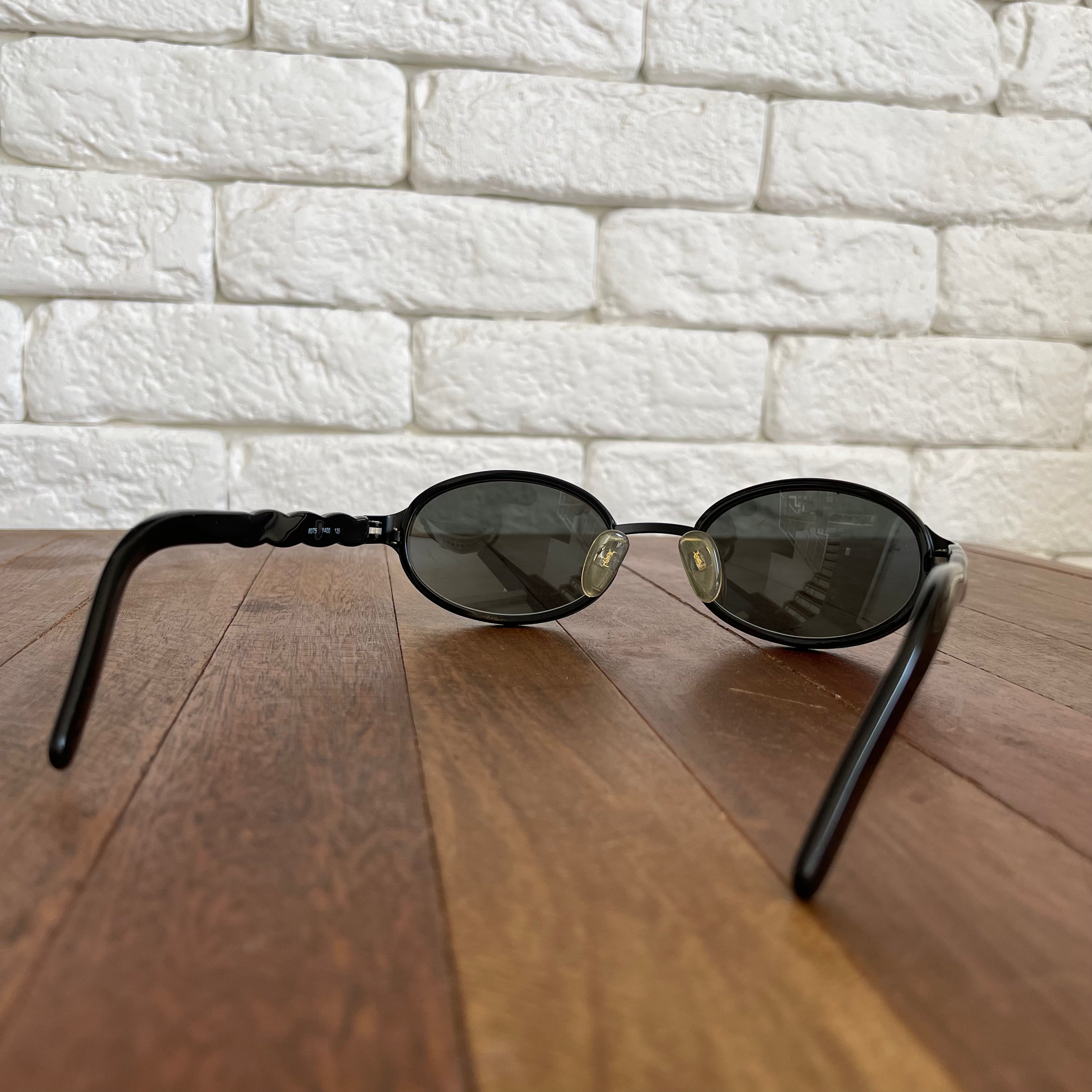 Yves Saint Laurent 6075 Black Sunglasses