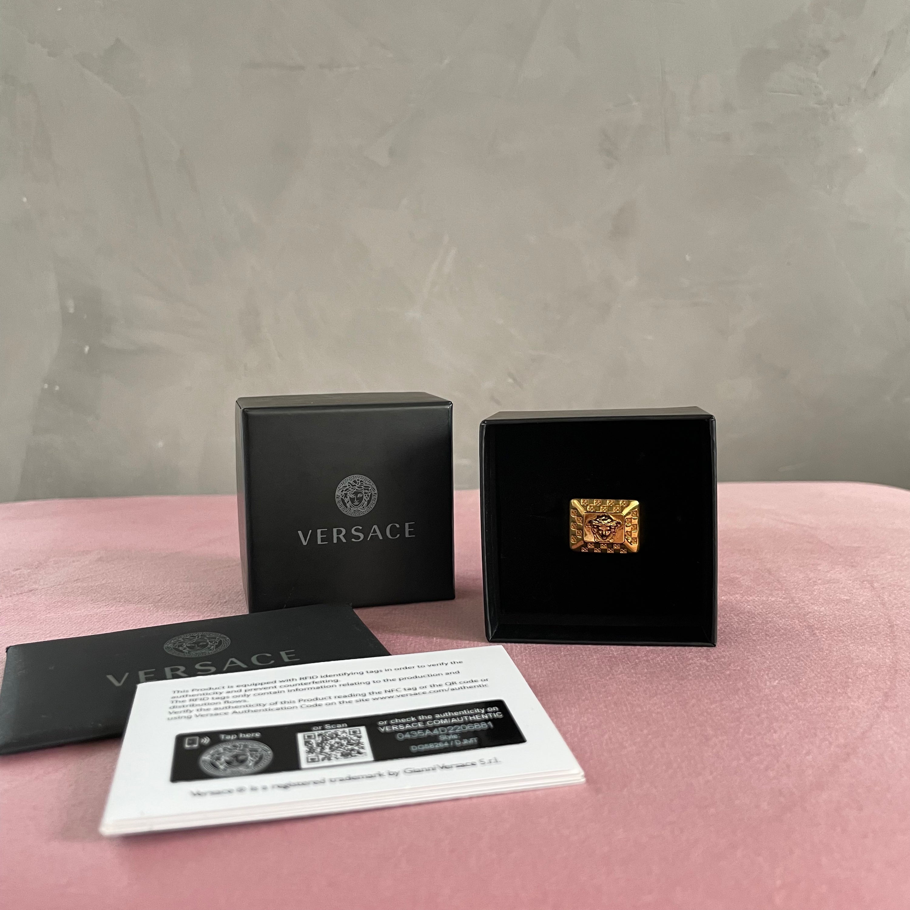 Versace Medusa Ring
