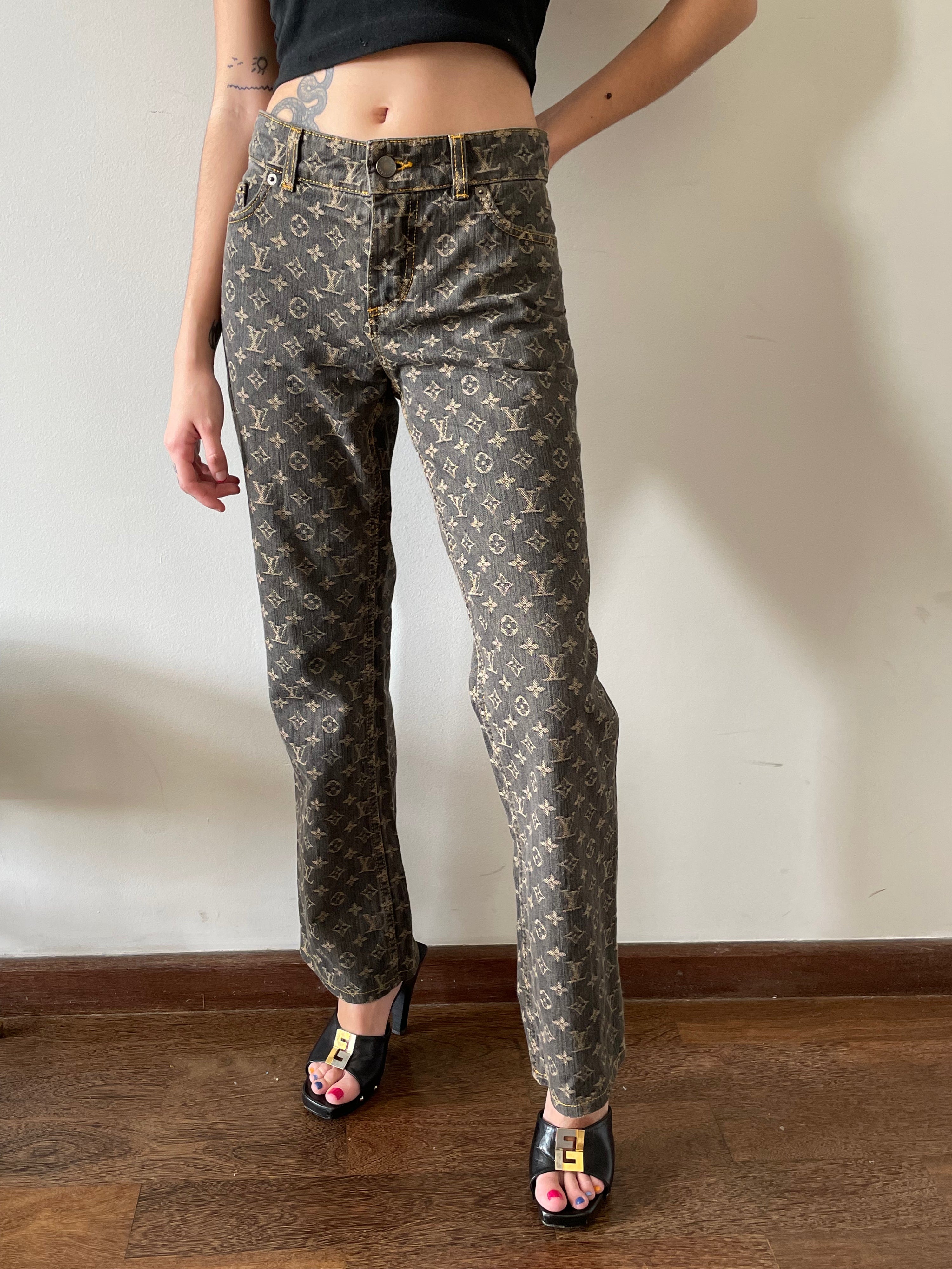 Louis Vuitton 2000s Denim Pants